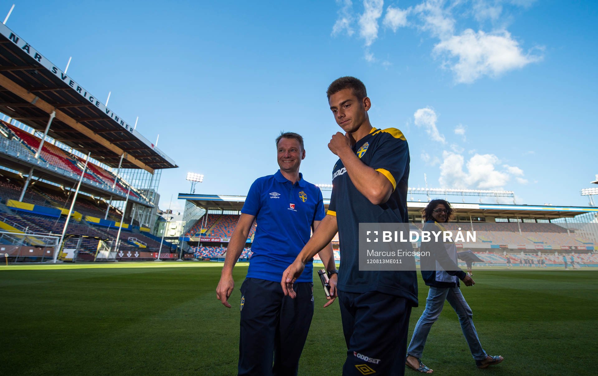 Träning på Råsunda
