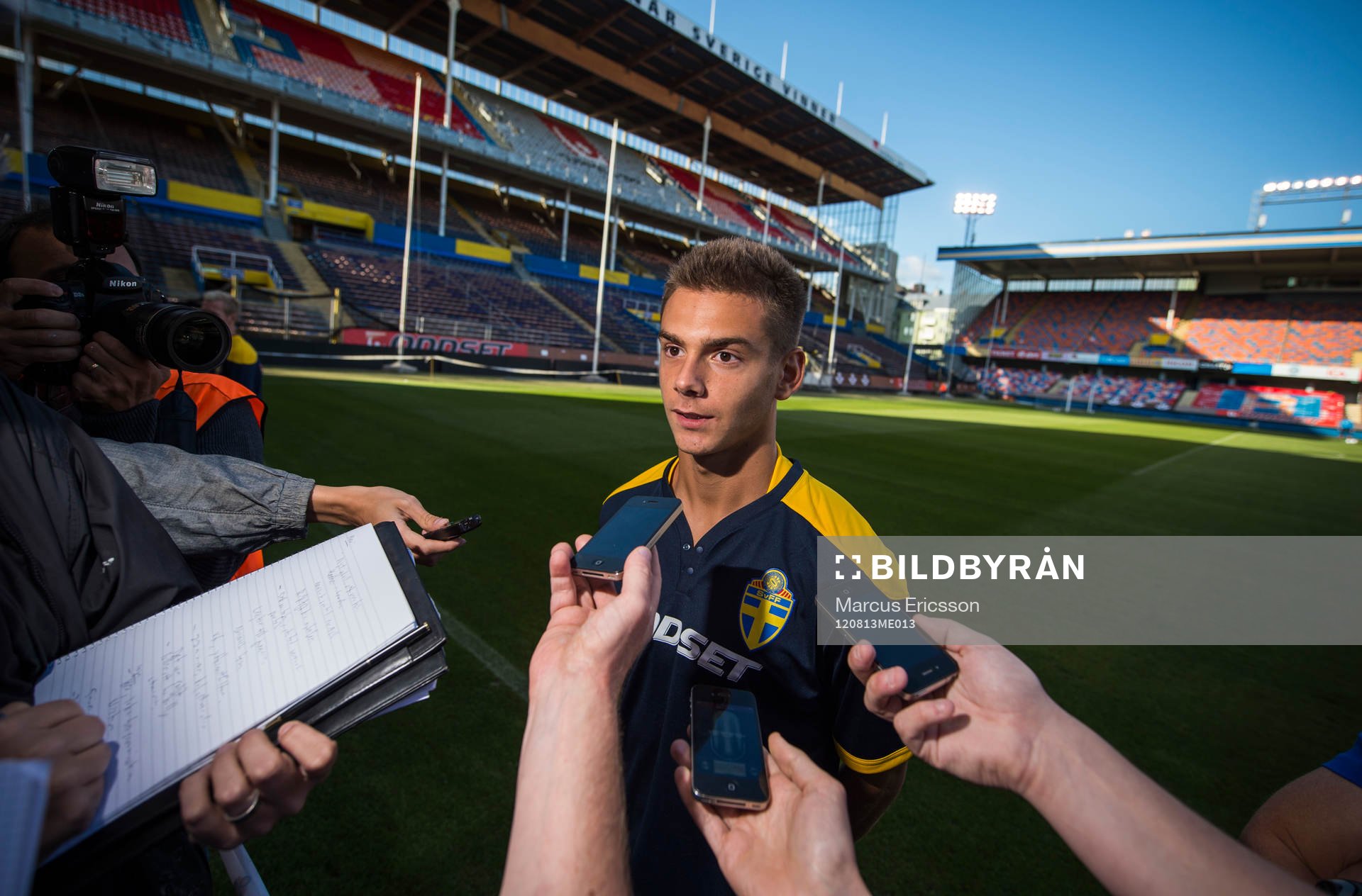 Träning på Råsunda