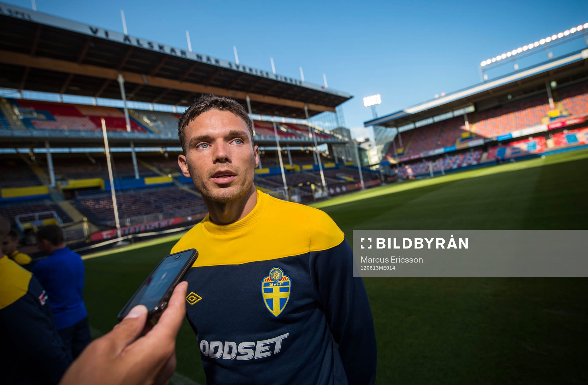 Träning på Råsunda