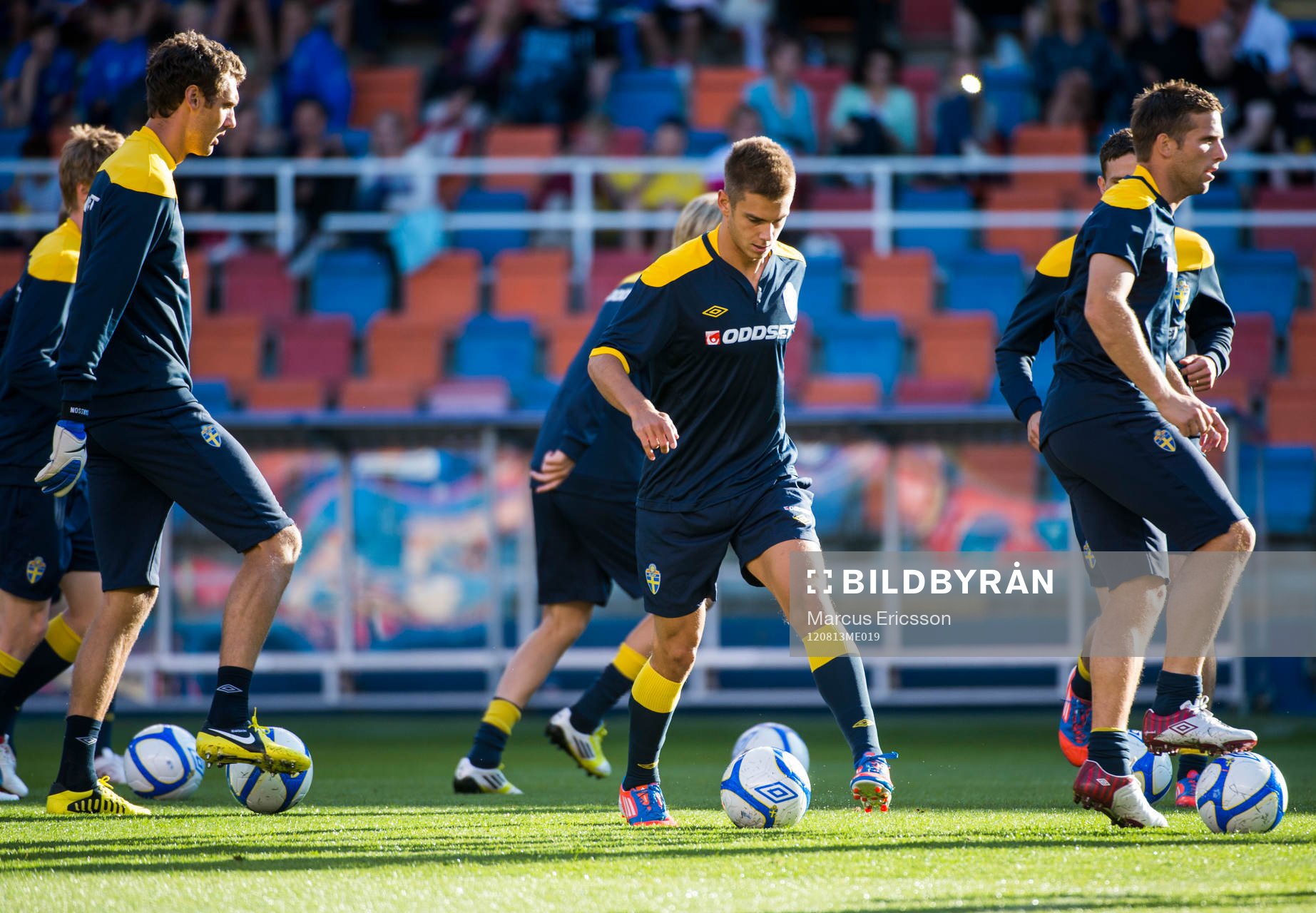 Träning på Råsunda