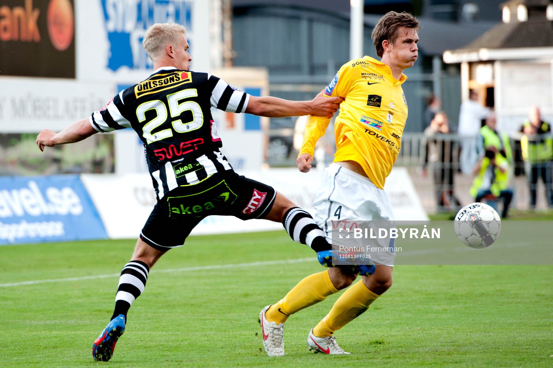 Linus R Olsson, Landskrona, Daniel Johansson, Falkenberg