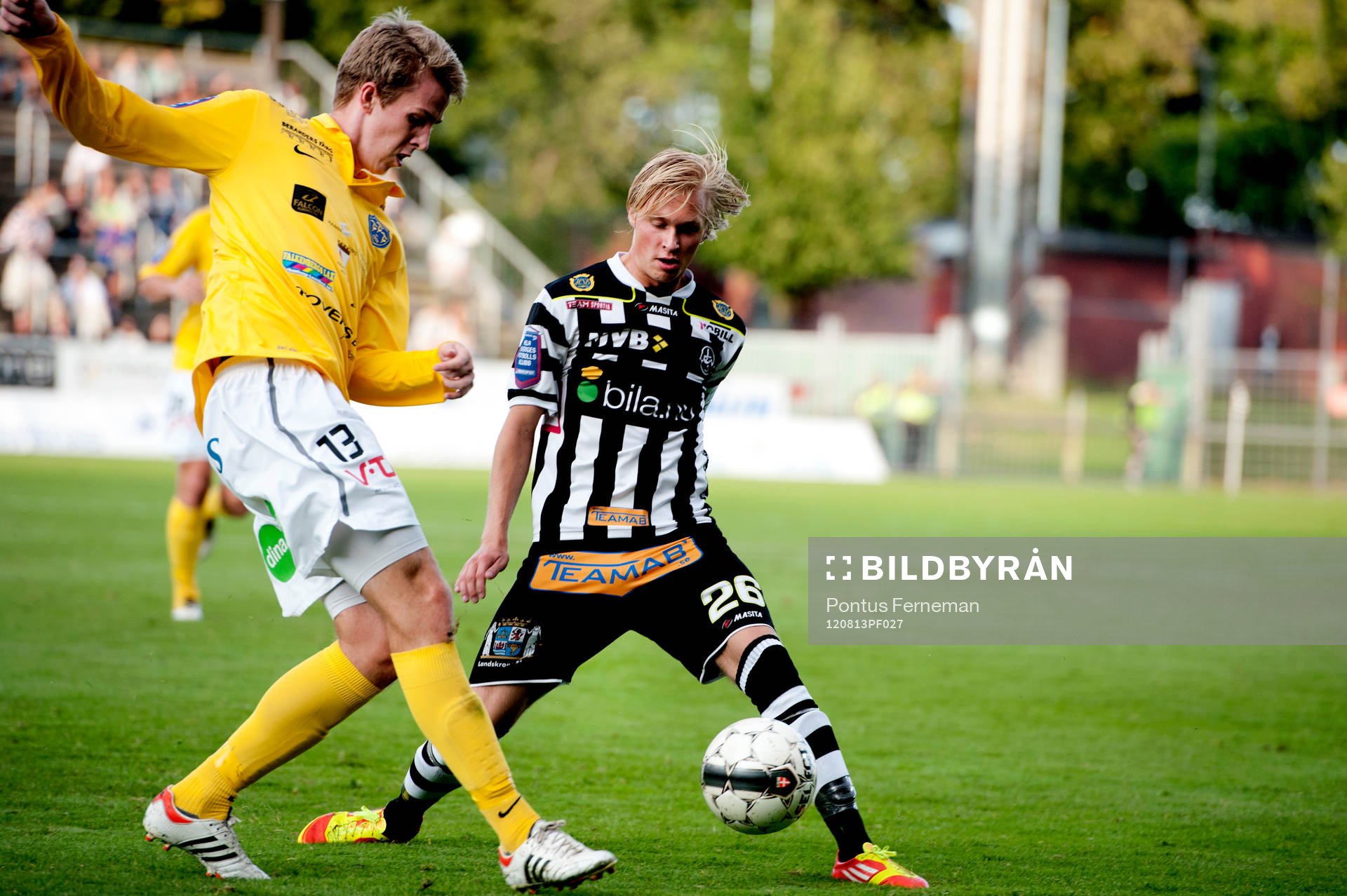 Adam Eriksson, Falkenberg, Mathias Andersson, Landskrona.