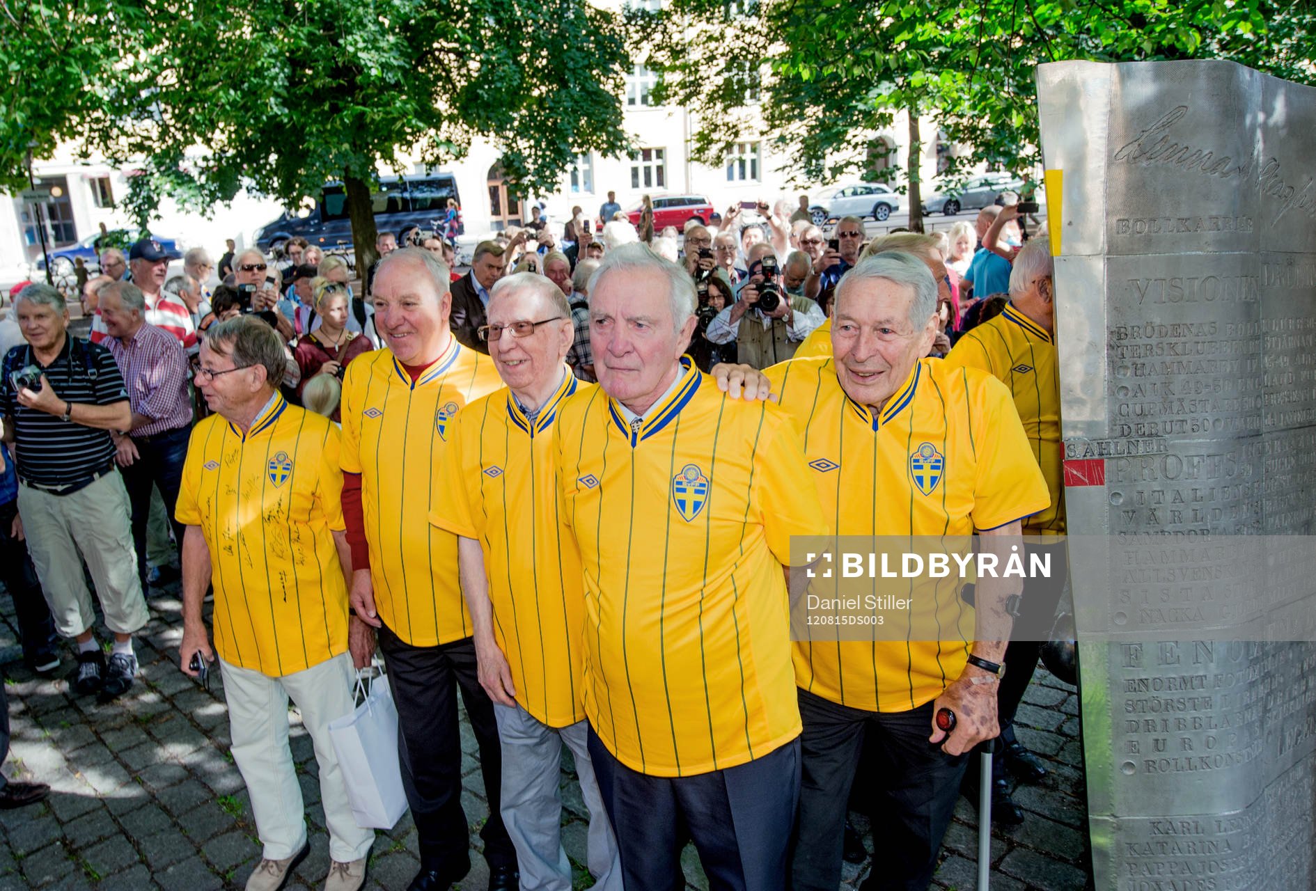 Några av de svenska spelarna, Julle, Åke Bajdoff