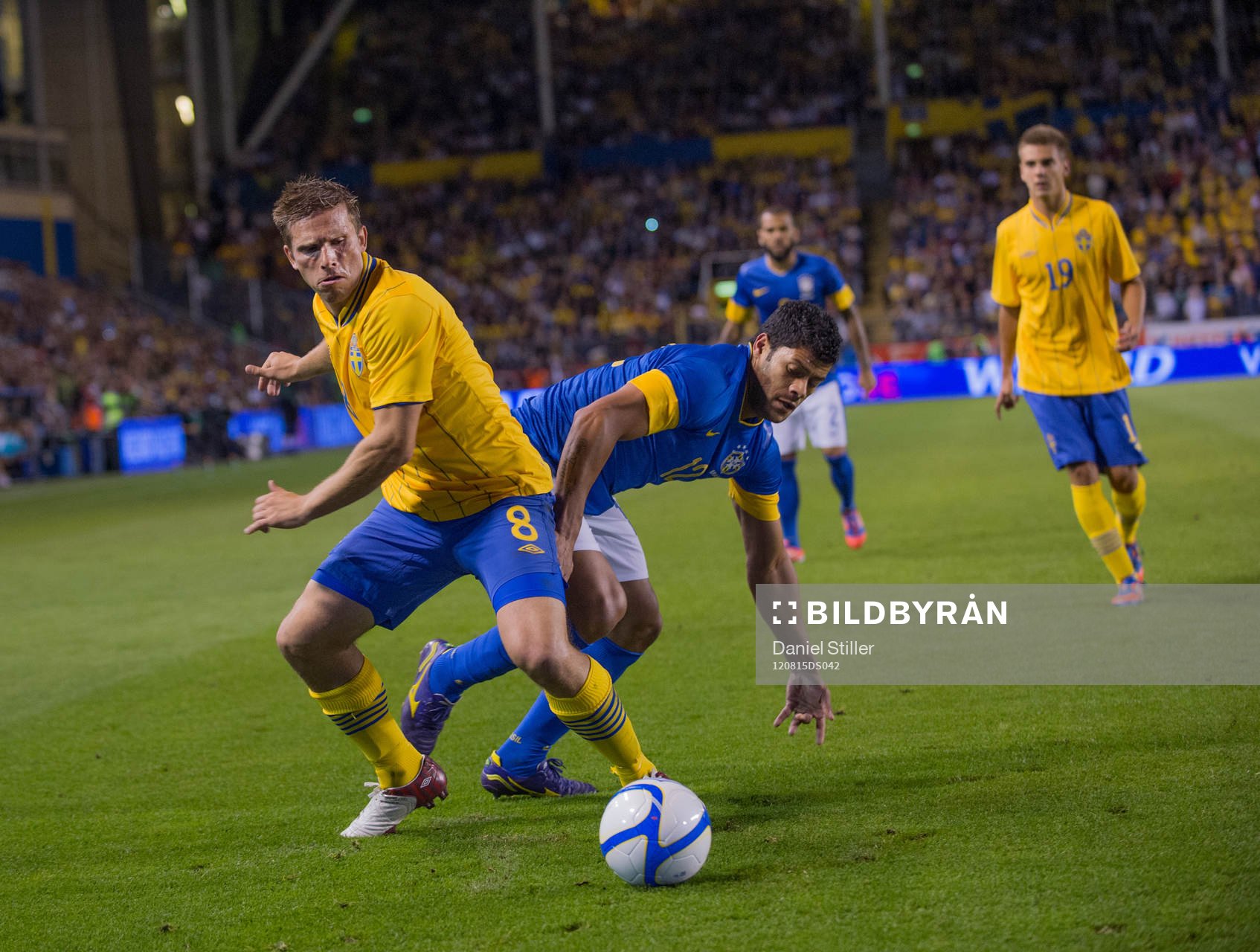 Anders Svensson, Sverige. Hulk, Brasilien