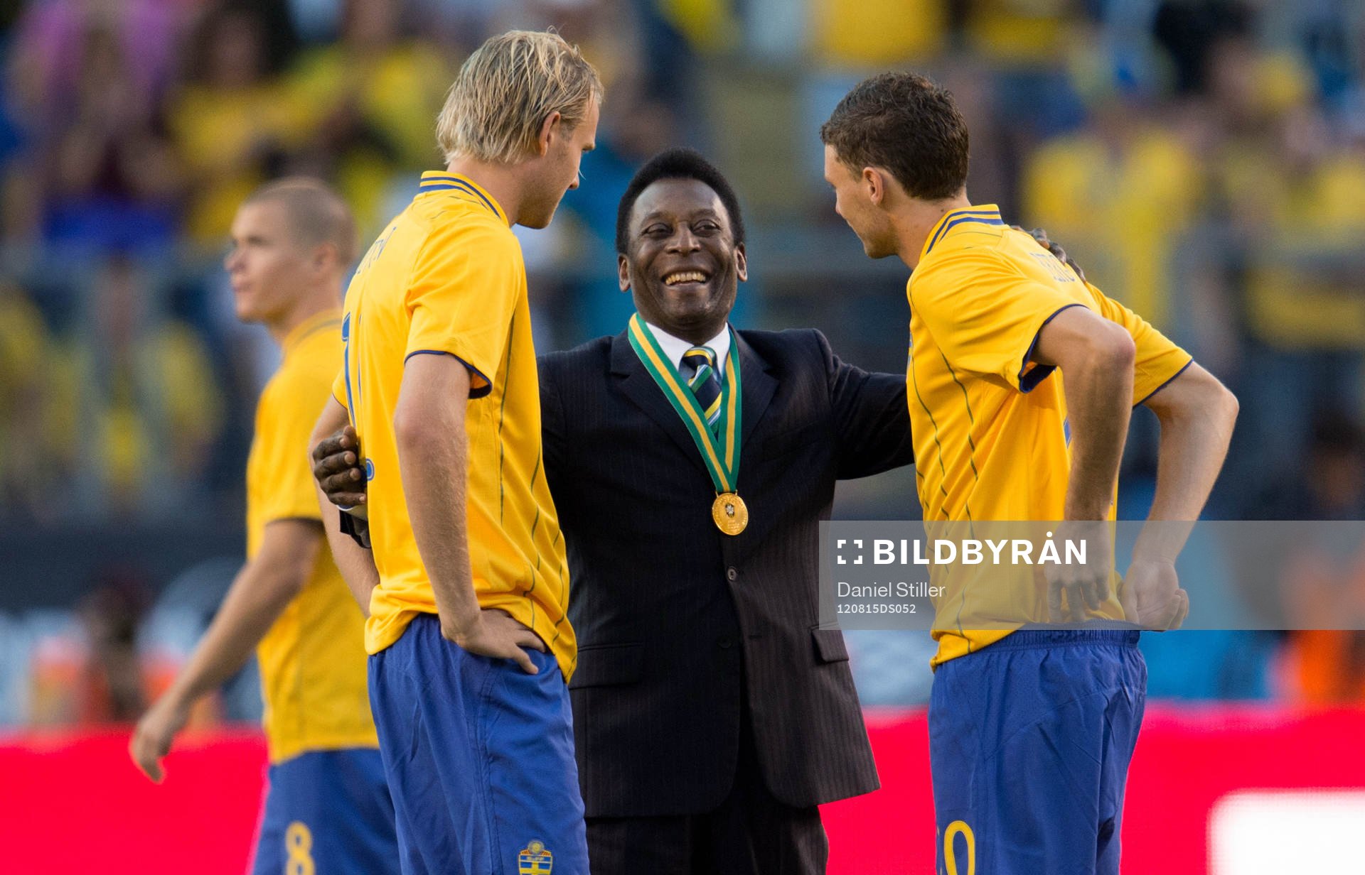 Pelé, Ola Toivonen, Marcus Berg, Sverige