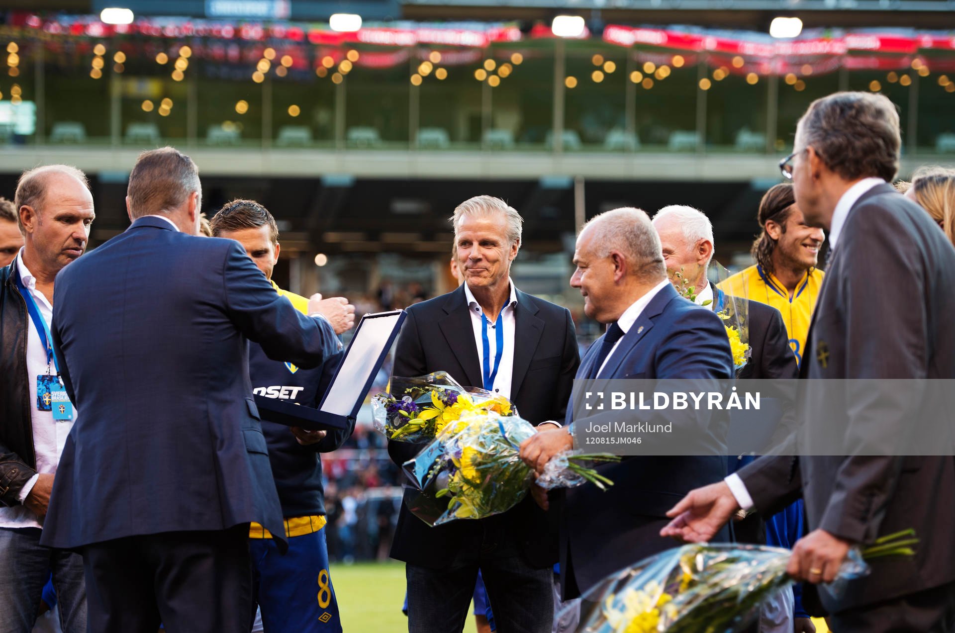 Roland Nilsson fick pris av UEFA för att ha spelat över