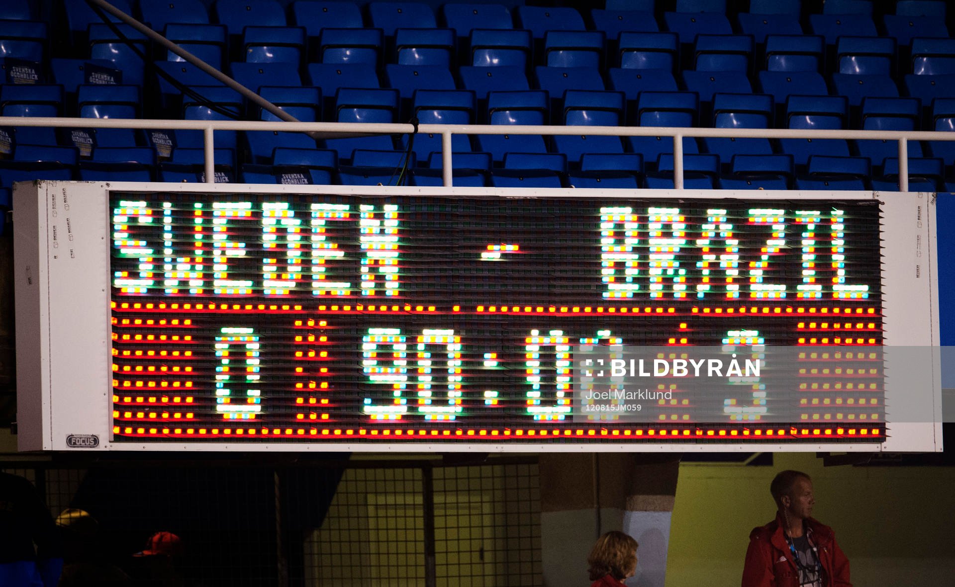 Den sista landskampen på Råsunda slutade 0-3 mellan