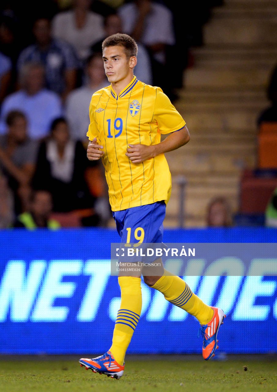 Fotboll, jubileumsmatch, Sverige - Brasilien
