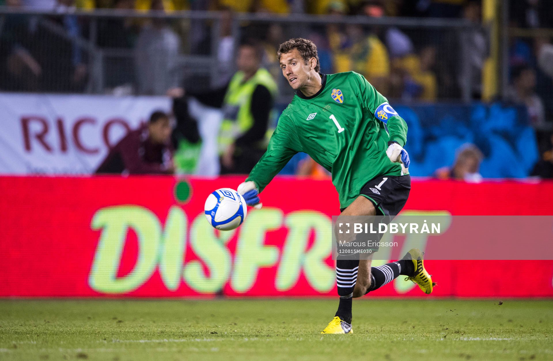 Andreas Isaksson, målvakt Sverige