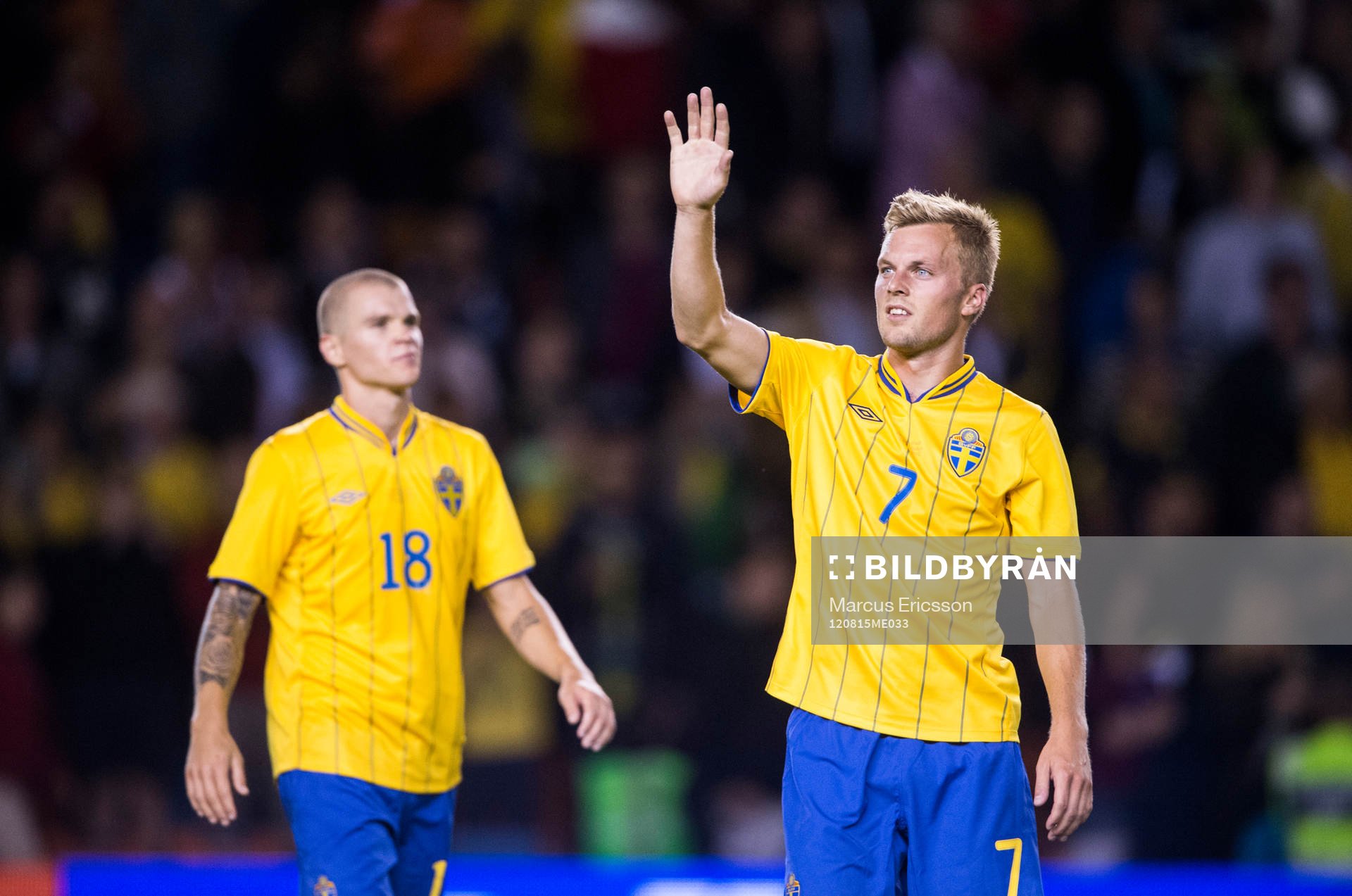 Samuel Holmén och Sebastian Larsson