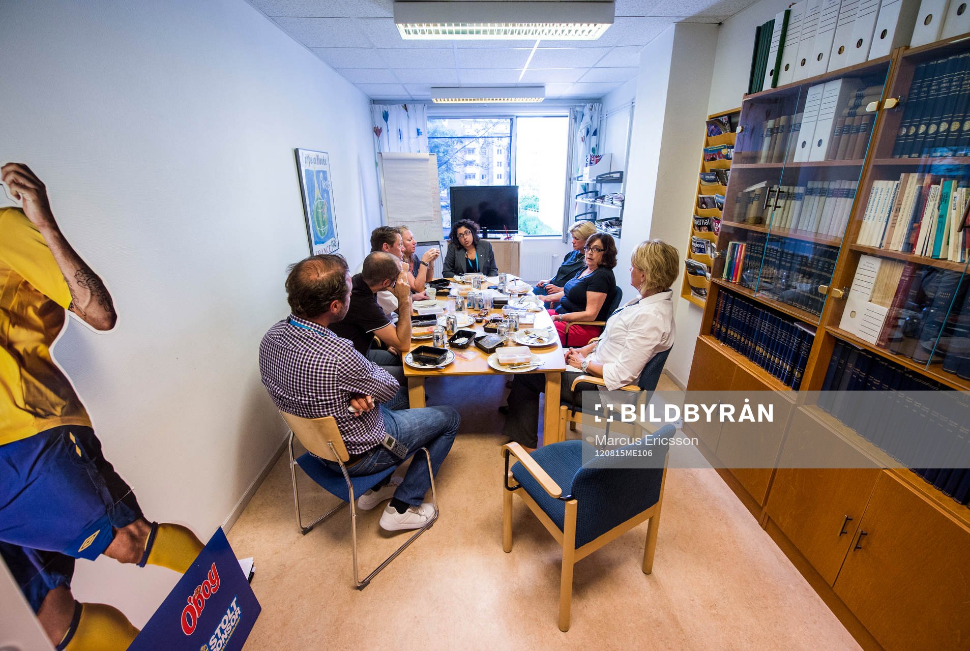 Dokumentation av sista landskampen på Råsunda