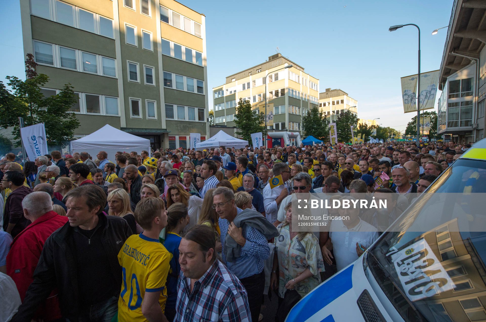 Fotboll, jubileumsmatch, Sverige - Brasilien