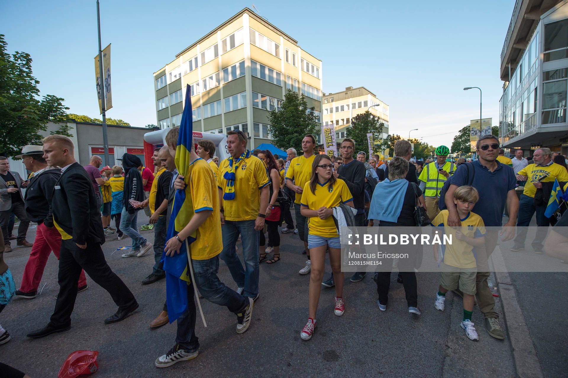 Fotboll, jubileumsmatch, Sverige - Brasilien