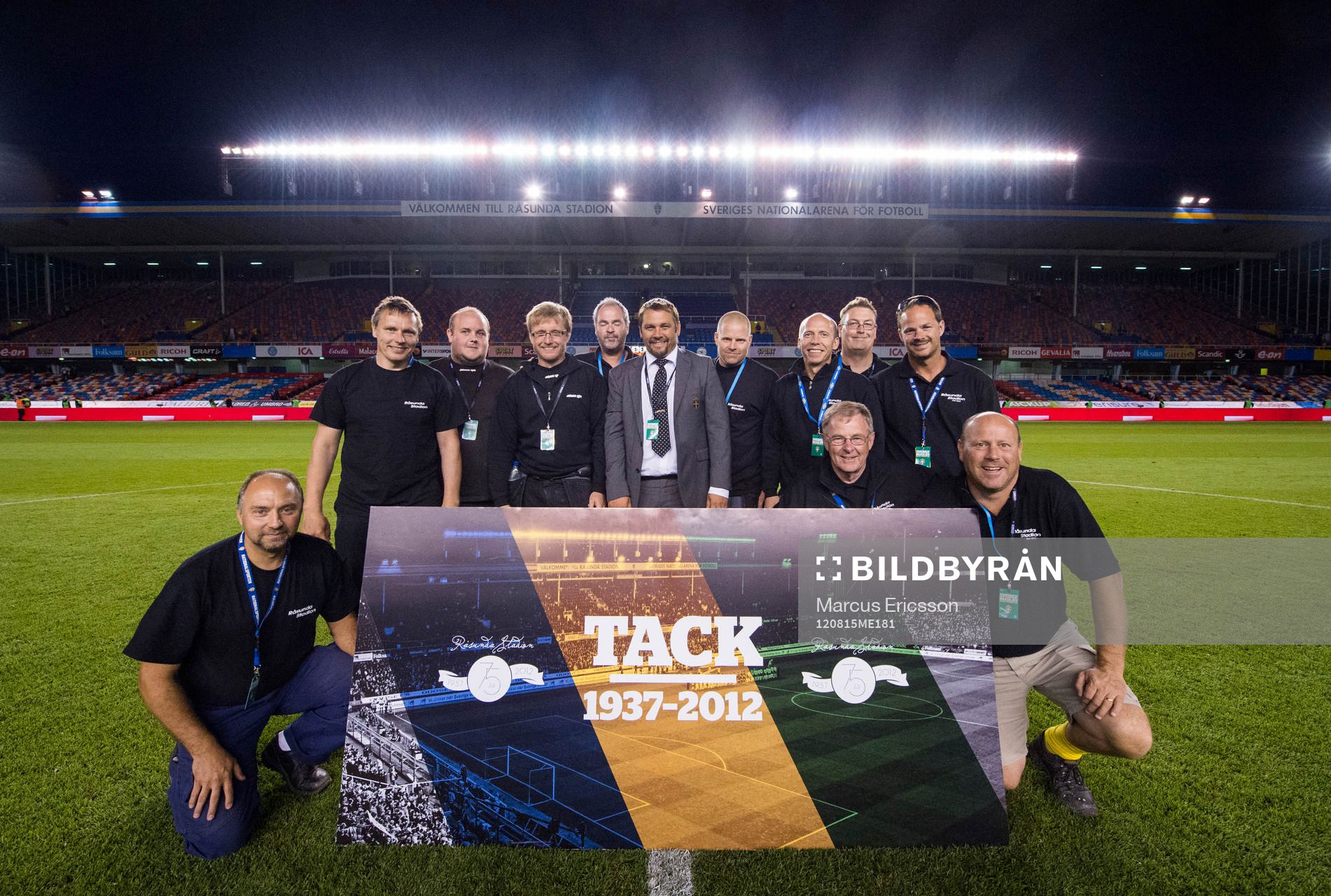 Fotboll, jubileumsmatch, Sverige - Brasilien