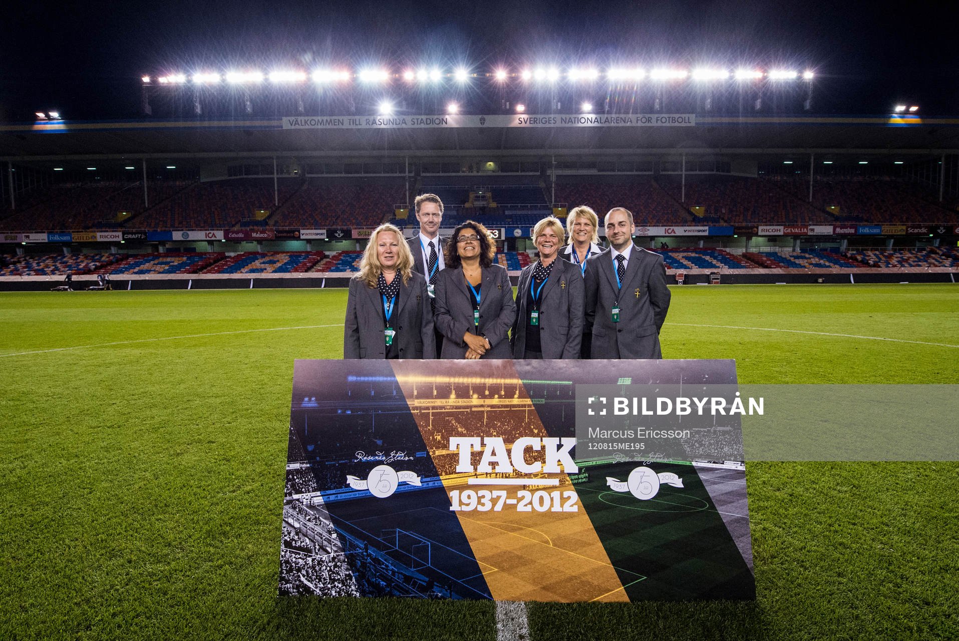 Fotboll, jubileumsmatch, Sverige - Brasilien