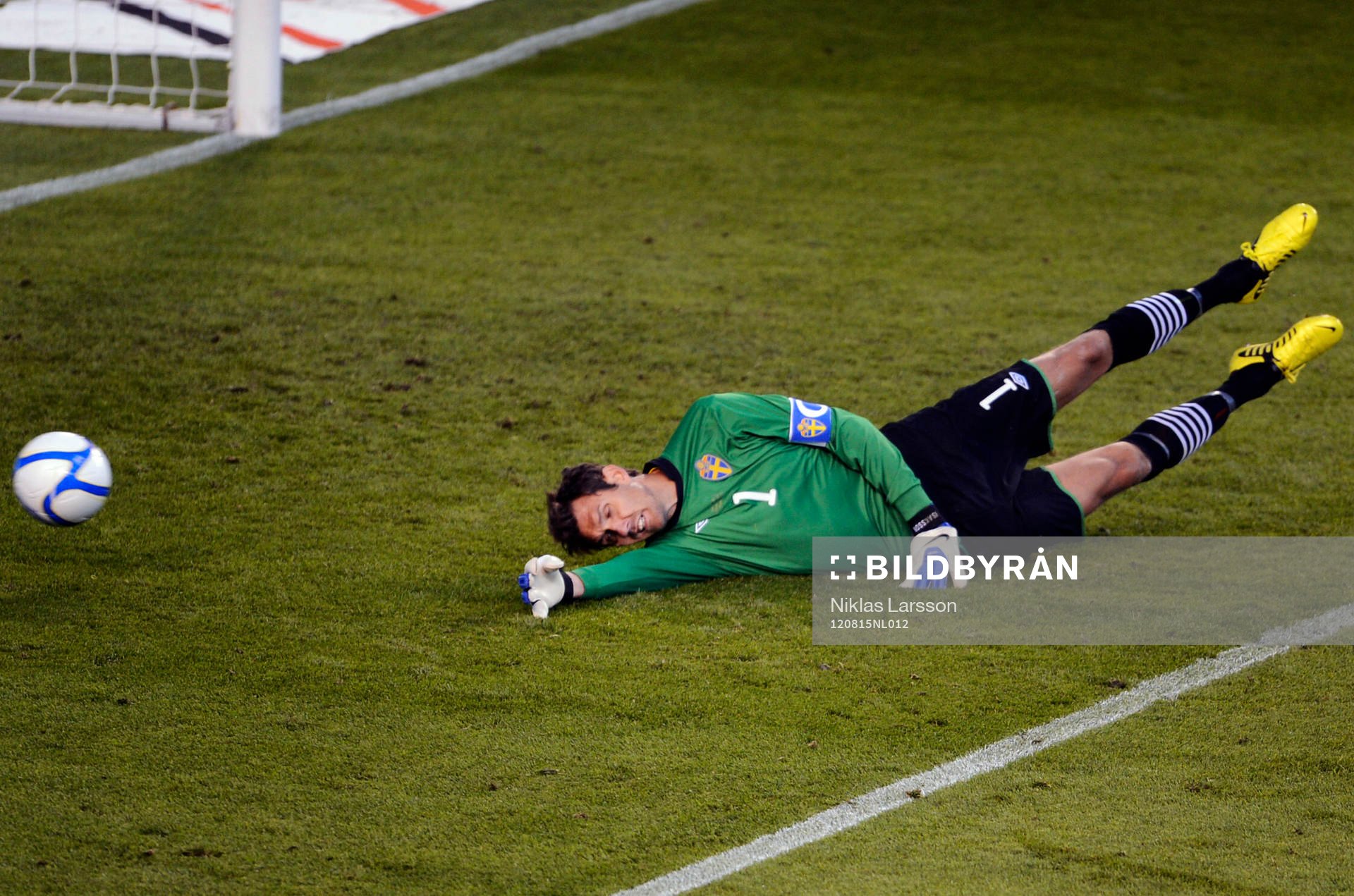 Andreas Isaksson, målvakt, Sverige