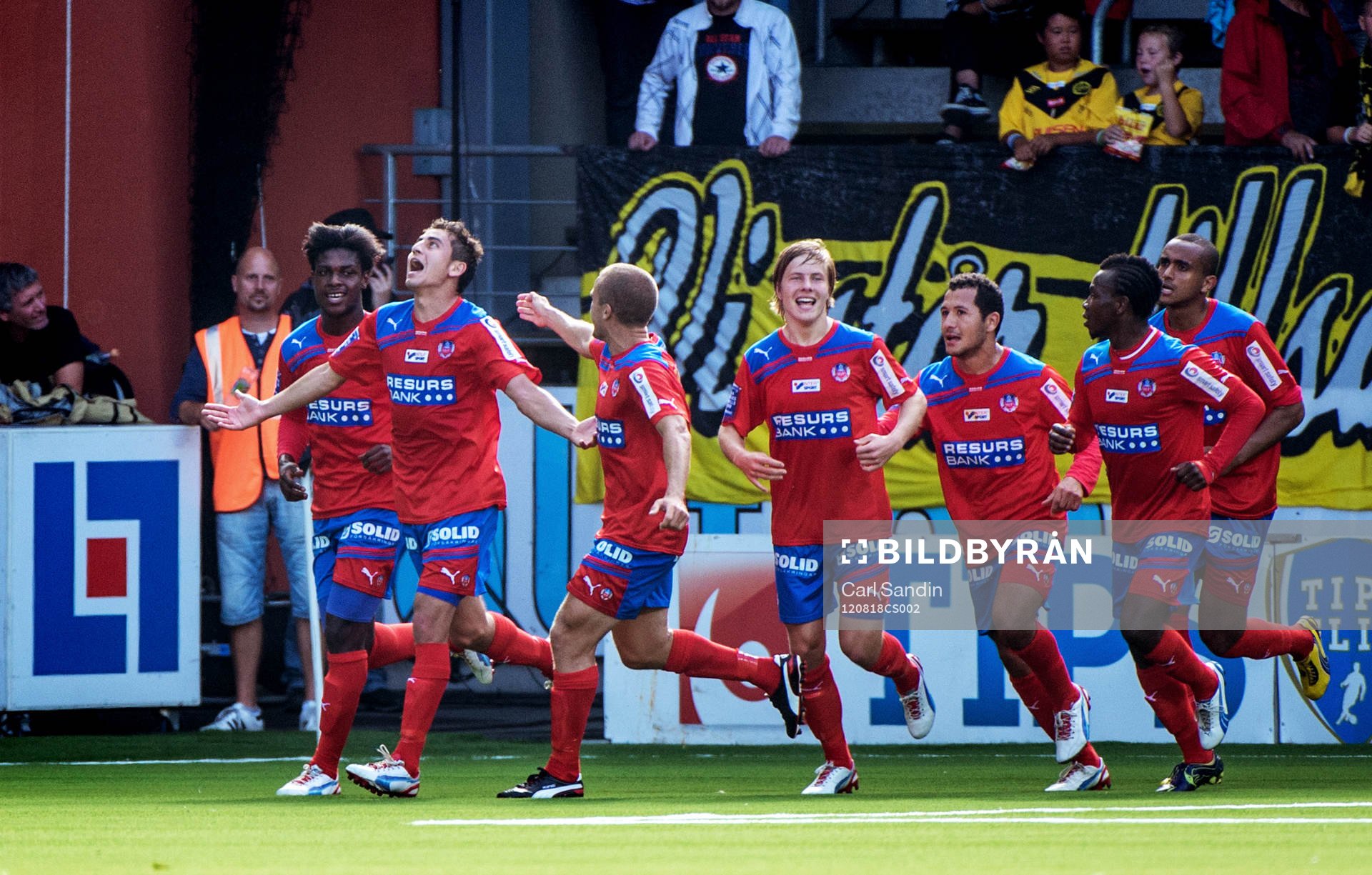 Alejandro Bedoya, Helsingborg, jubel, 0-1