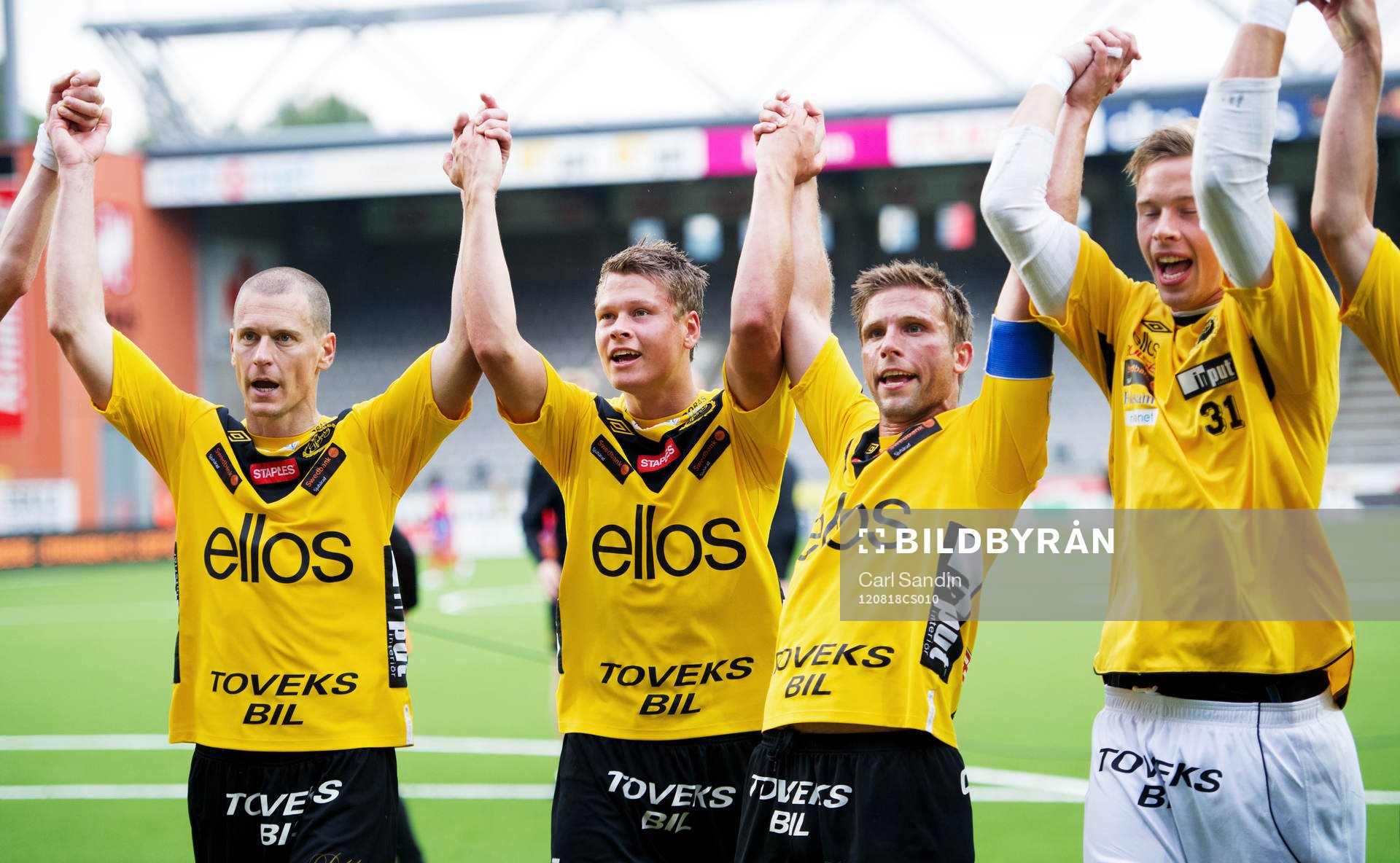 Andreas Augustsson, Viktor Claesson, Anders Svensson,