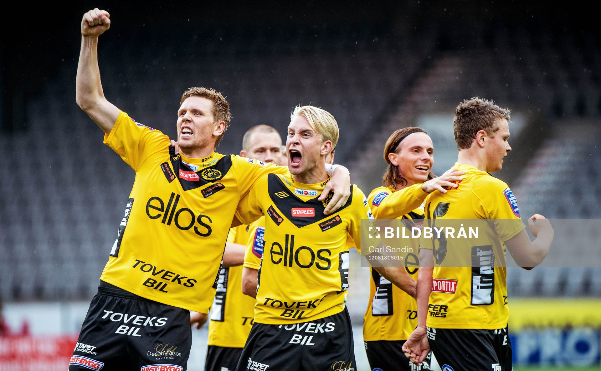 David Elm, Johan Larsson, Elfsborg, jubel