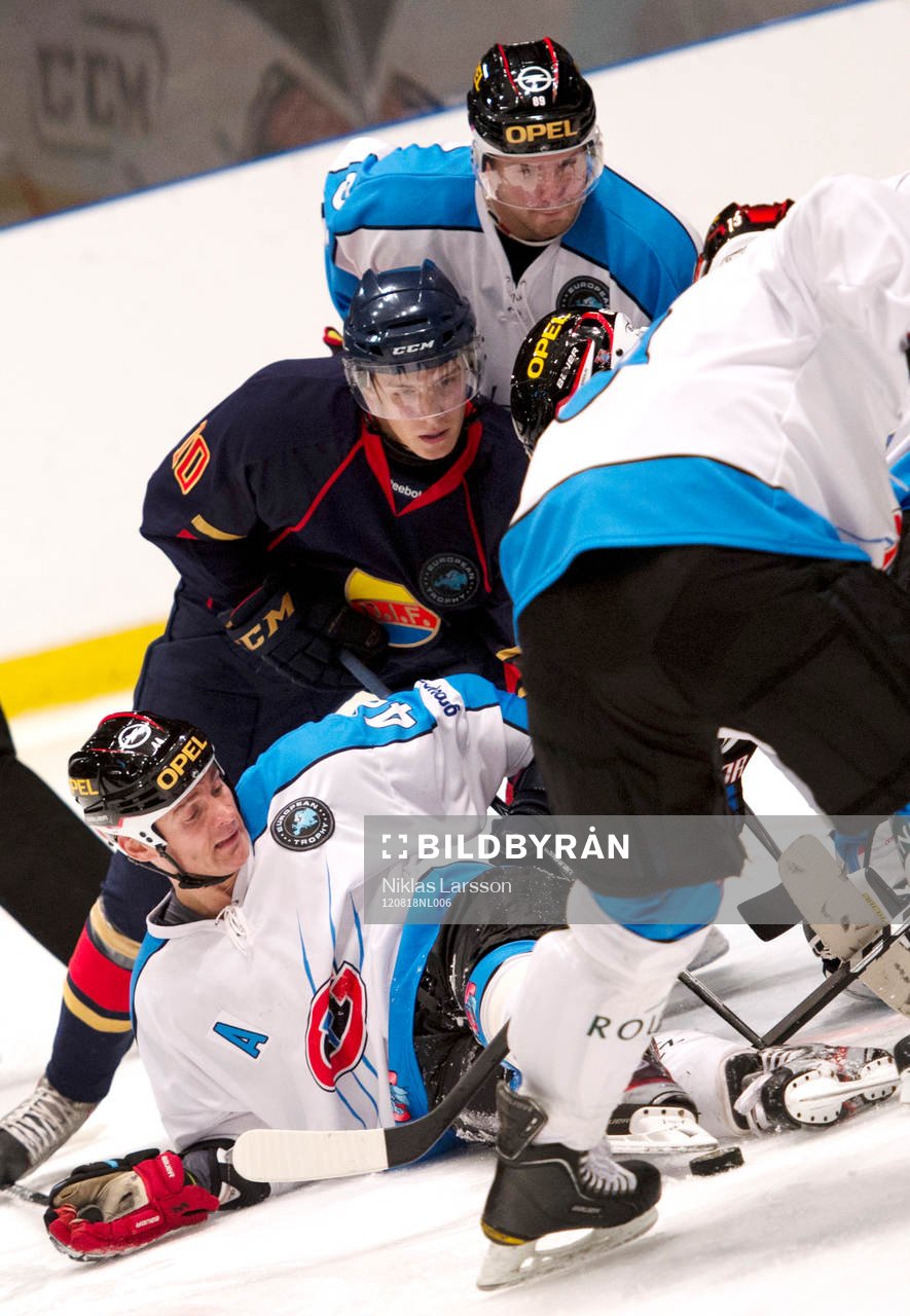 Shawn Heins, Fribourg och Alexander Wennberg, Djurgården
