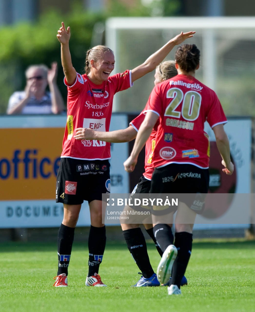 1-0 Therese Andersson, Kristianstad