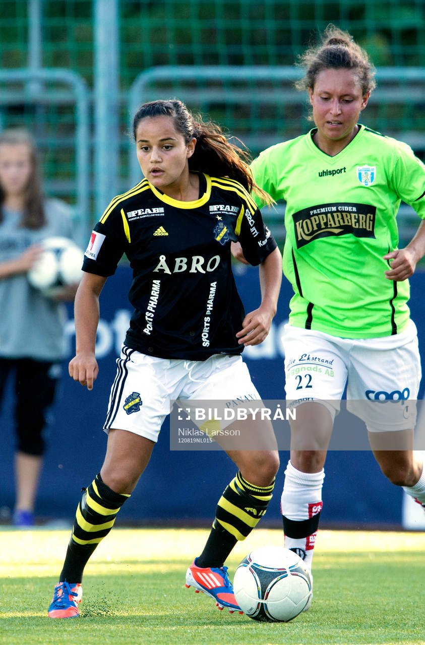 Fotboll, Damallsvenskan, AIK - Göteborg: Malin Diaz, AIK.
