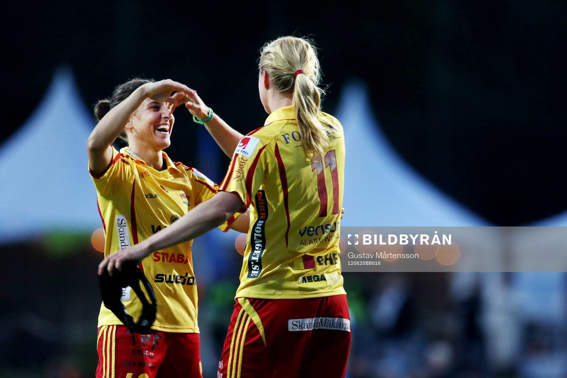 Målgörare Kirsten van de Ven grattas, Tyresö