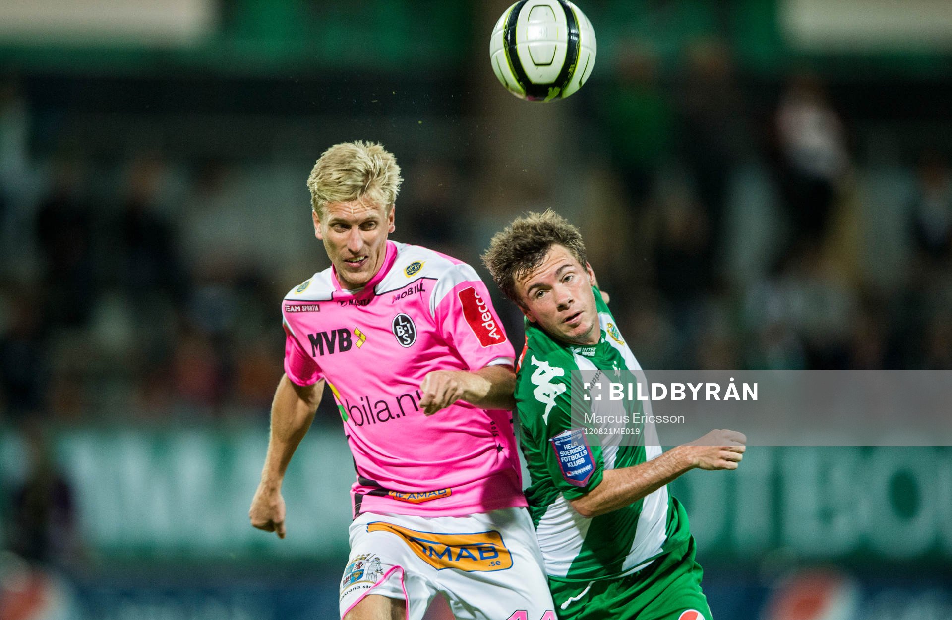 Thomas Raun, Landskrona och Nikolas Ledgerwood, Hammarby
