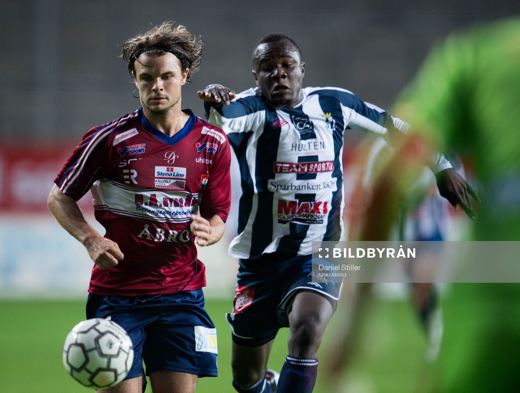Fotboll, Division 1, Örgryte - Kristianstad: Hannes Sahlin, Örgryte, Nsima Peter, Kristianstad
