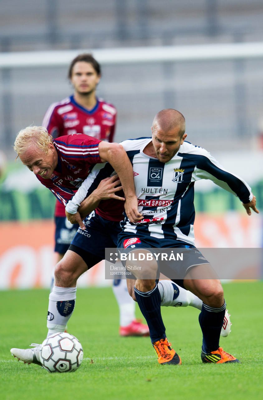 Fotboll, Division 1, Örgryte - Kristianstad: Markus Anderberg, Örgryte, Johan Svensson, Kristianstad