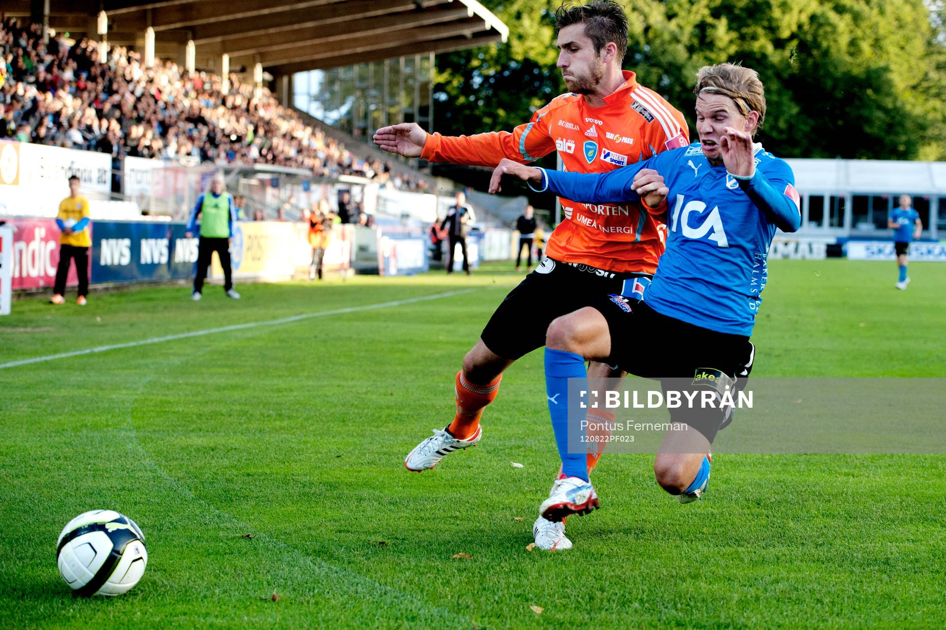 Joel Bergström, Umeå, Johan Blomberg, Halmstad
