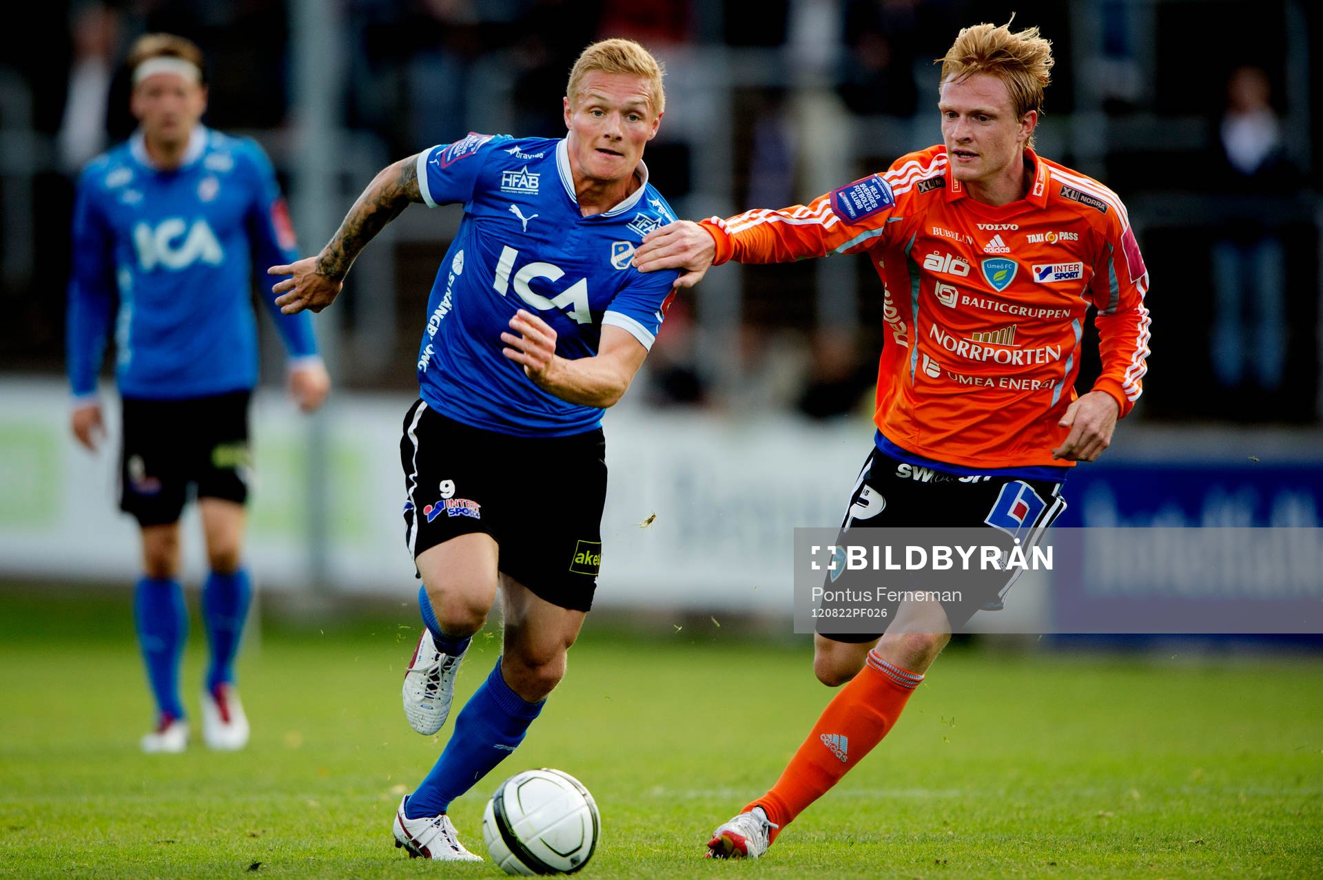 Gudjón Baldvinsson, Halmstad, Nicklas Maripuu, Umeå