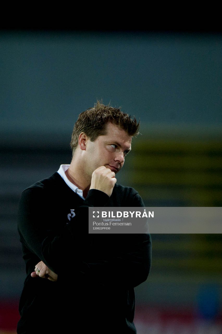 Jens Gustafsson, tränare, Halmstad