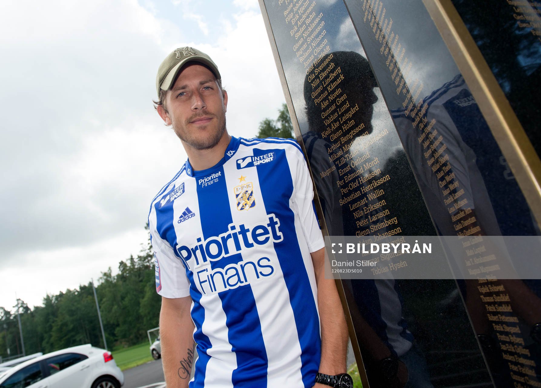 Tobias Hysén får sitt namn på IFK-stenen