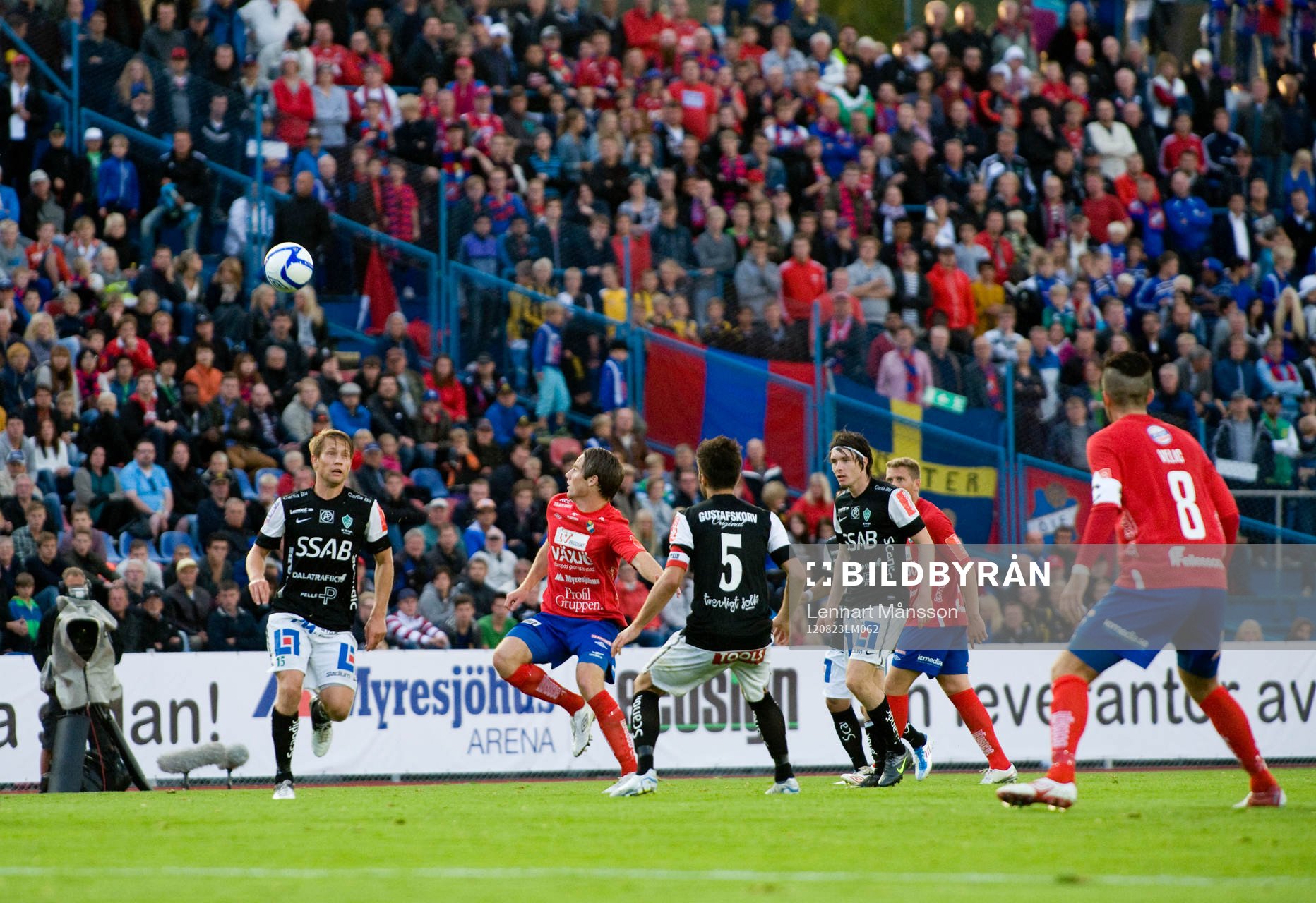 Översikt Värendsvallen, läktare, Johan Persson, Öster