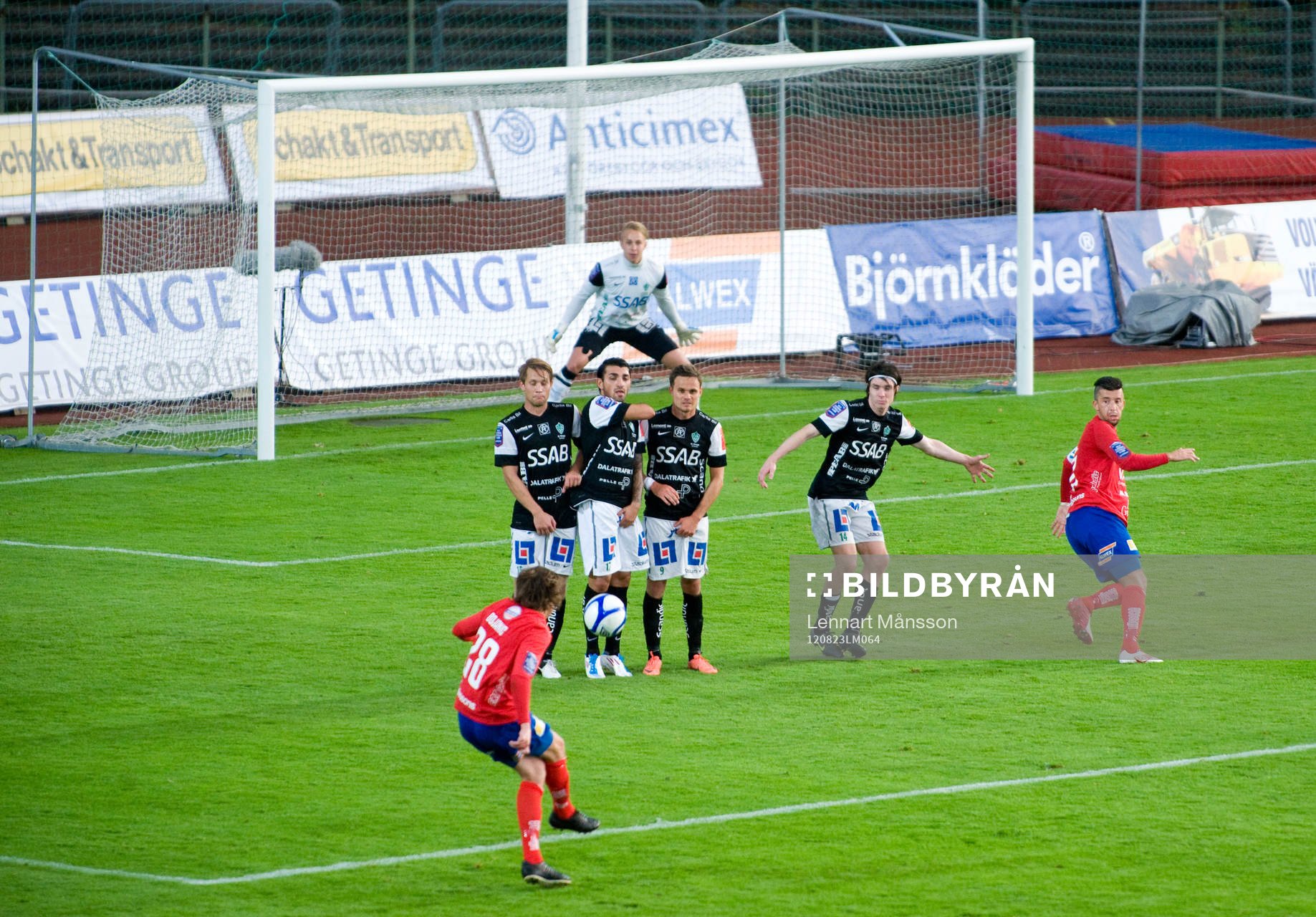 Frispark, Darijan Bojanic, Öster, mot Brage-muren, mål,