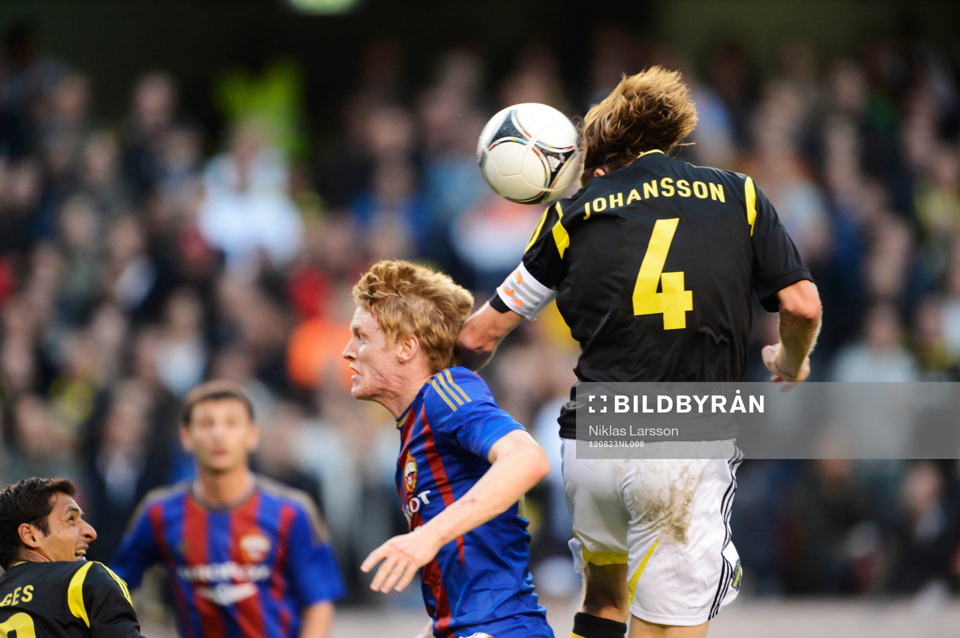 Rasmus Elm, Moskva och Nils-Eric Johansson, AIK, nick,