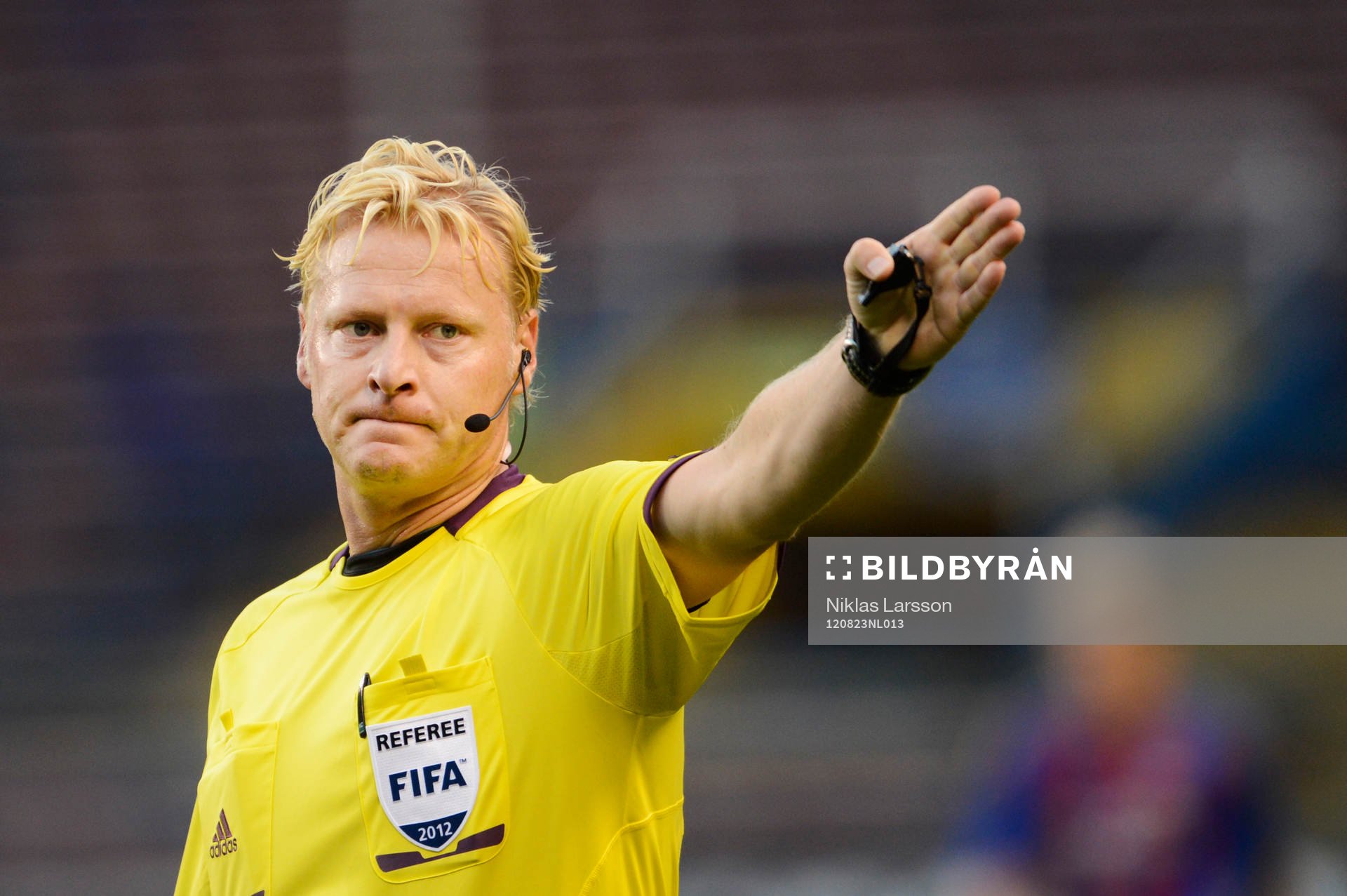 Kevin Blom, domare