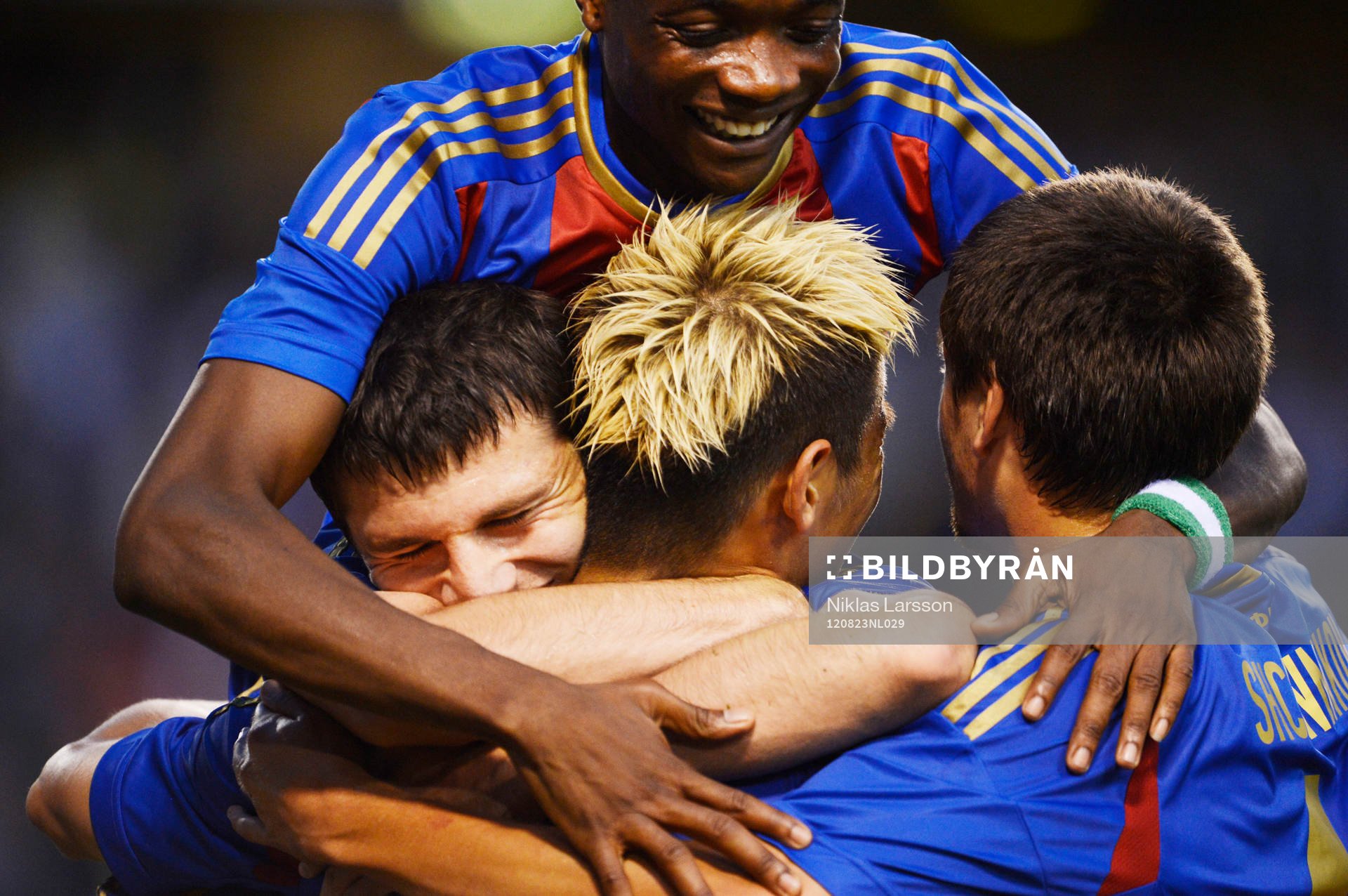Fotboll, UEFA Europa League, kval, AIK - CSKA Moskva: Jubel i Moskva efter 0-1 av Keisuke Honda.