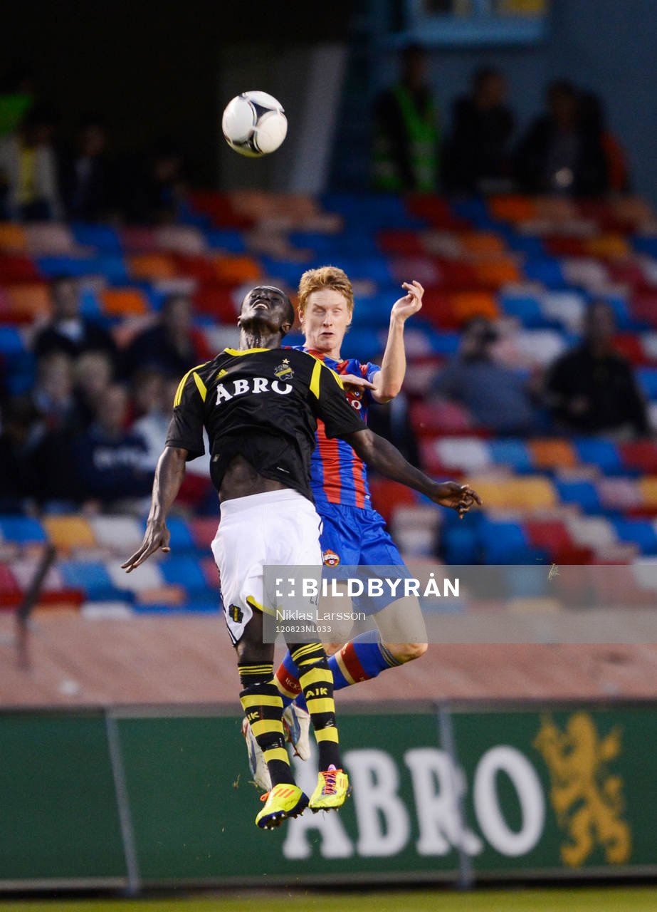 Rasmus Elm Moskva och Karikari, AIK, nickduell