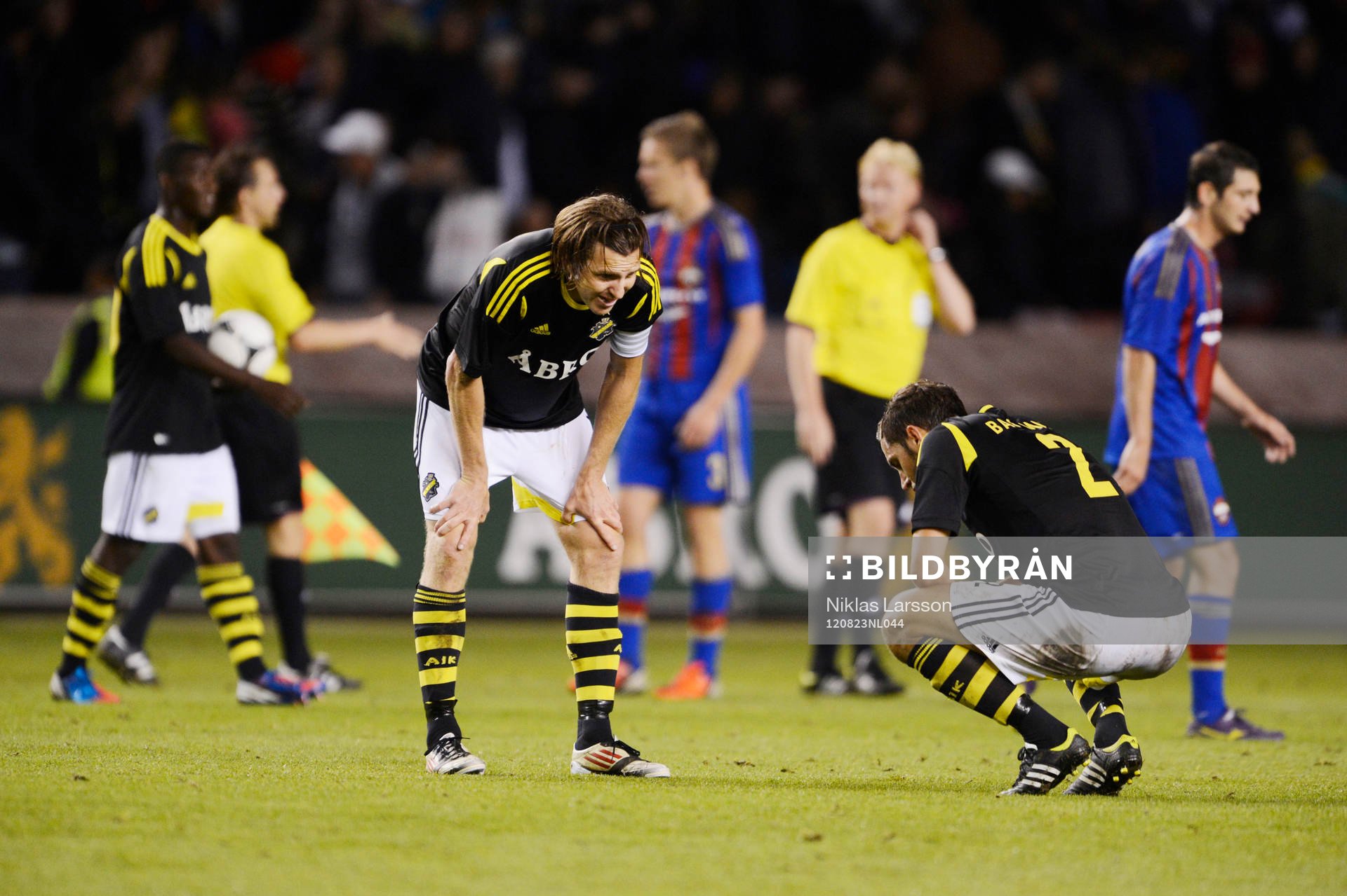 Nils-Eric Johansson, AIK, deppar