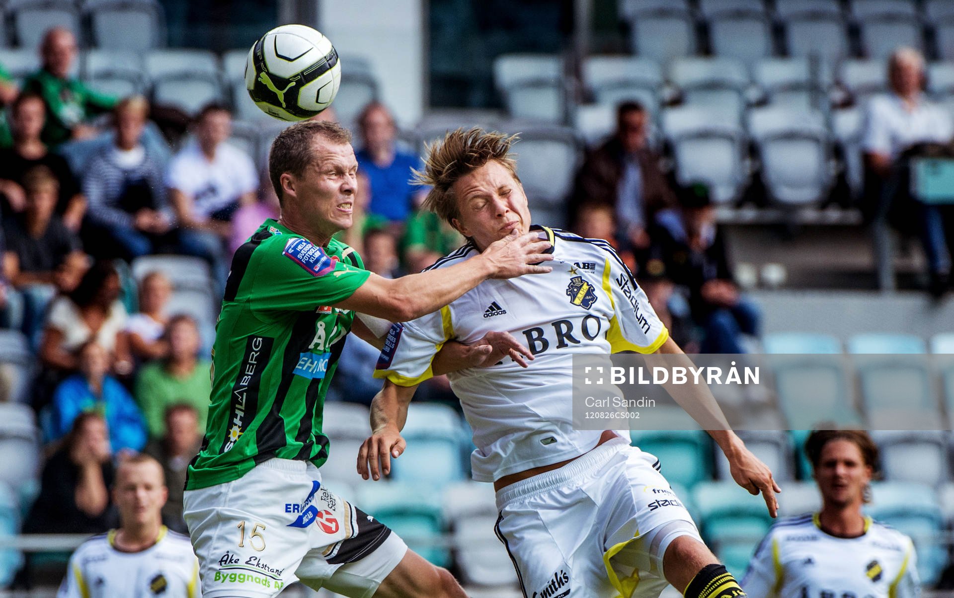 Fredrik Lundgren, GAIS, Viktor Lundberg, AIK, nickduell