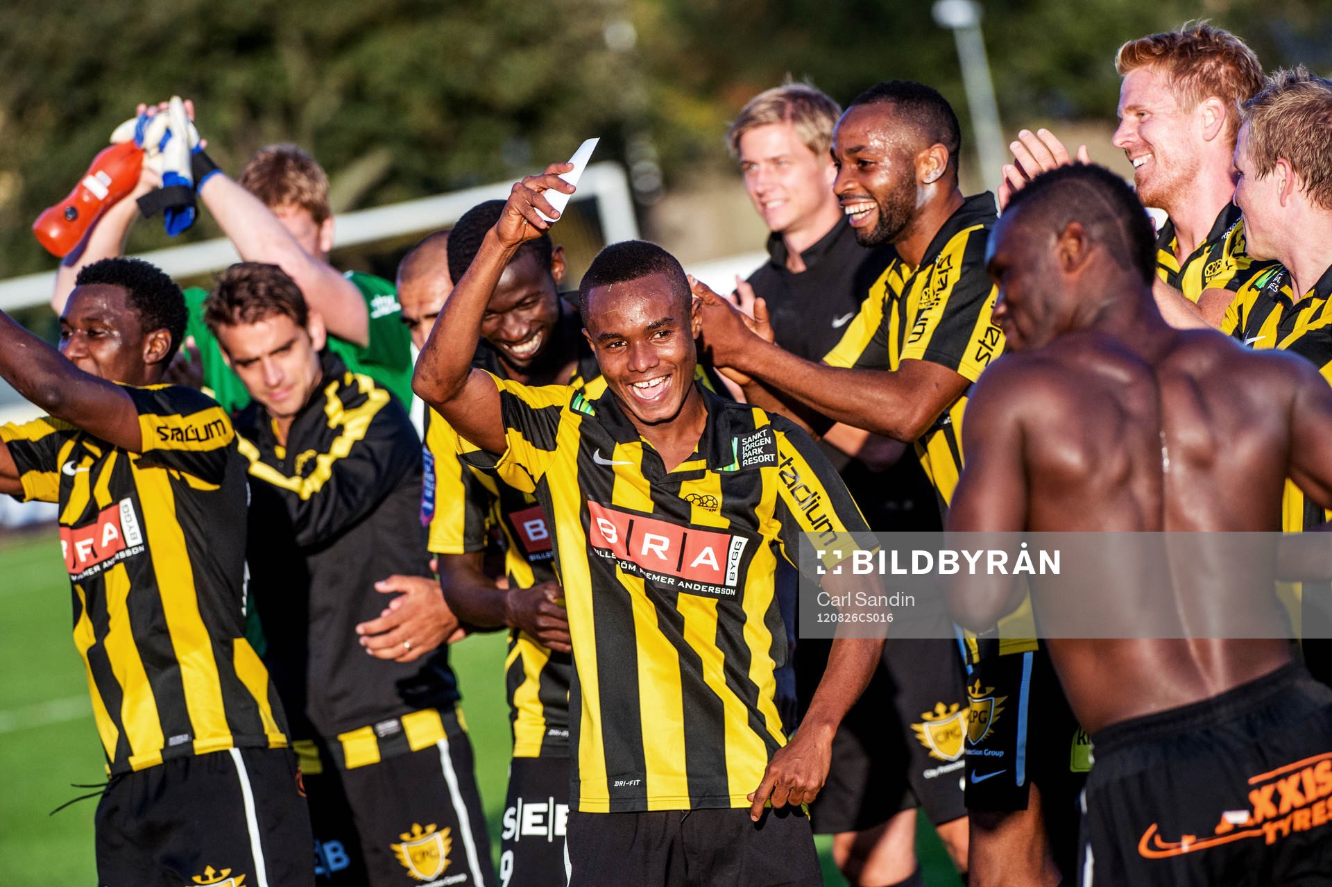 Nasiru Mohammed, Häcken, jubel, dans