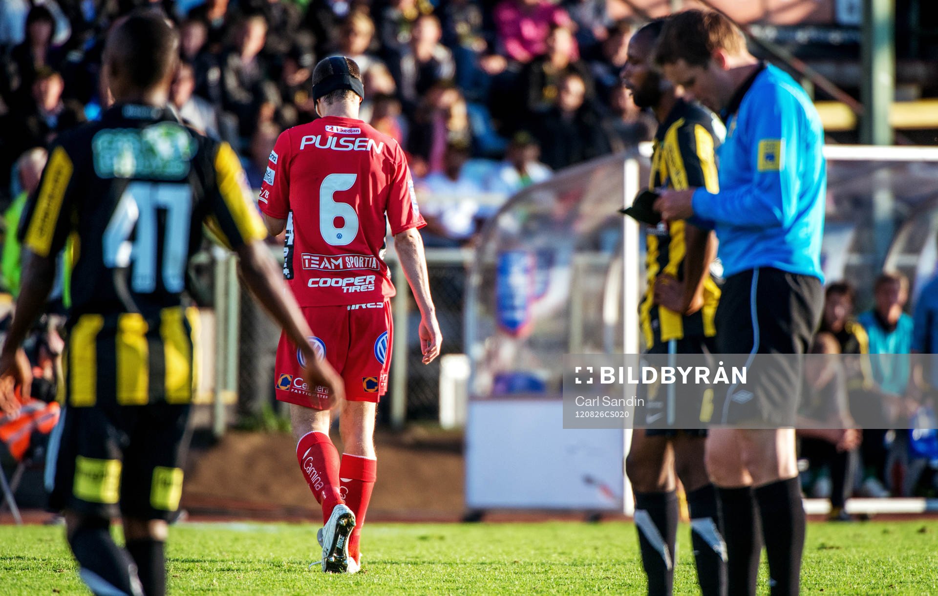 Jon Jönsson, Elfsborg, rött kort