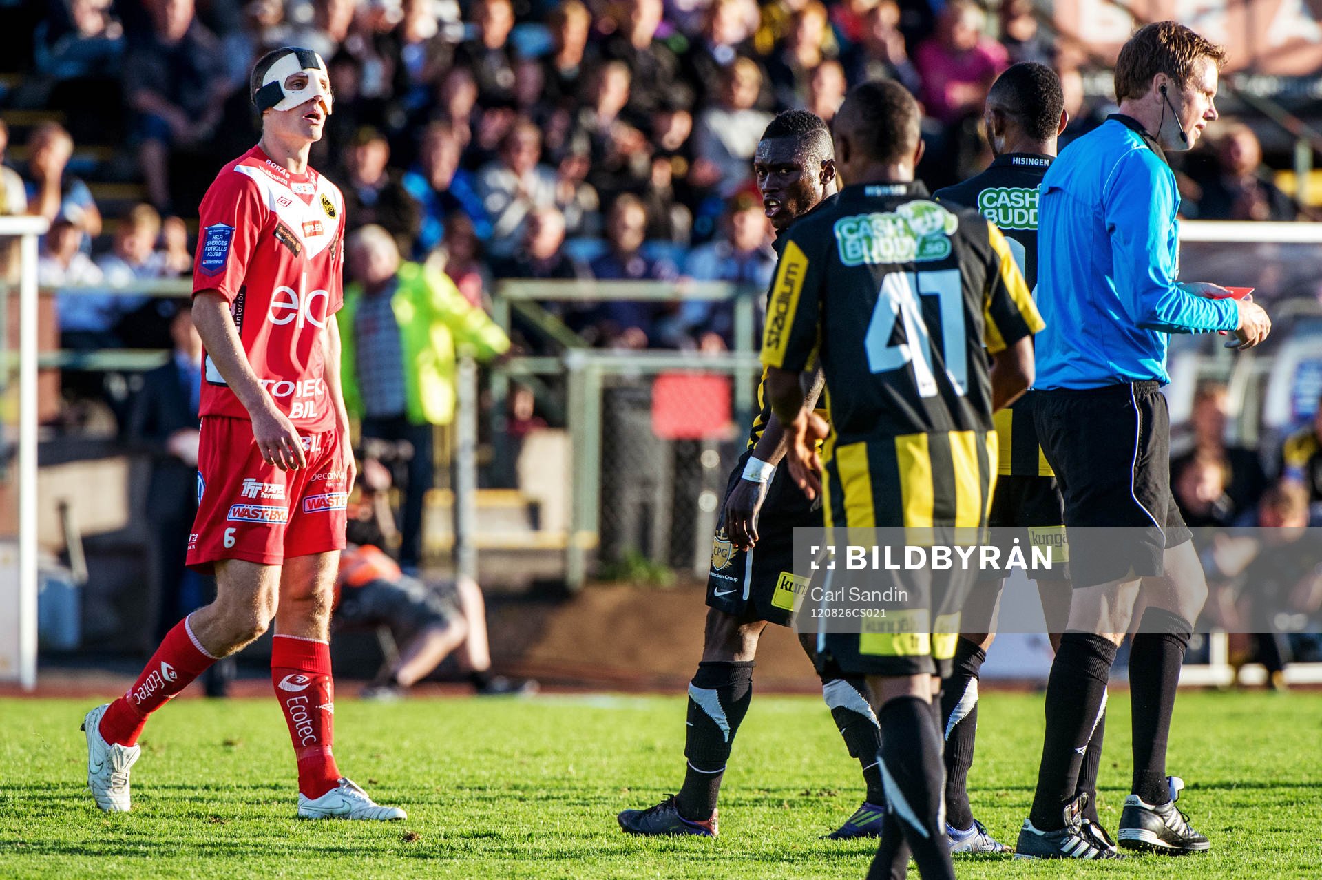 Jon Jönsson, Elfsborg, rött kort