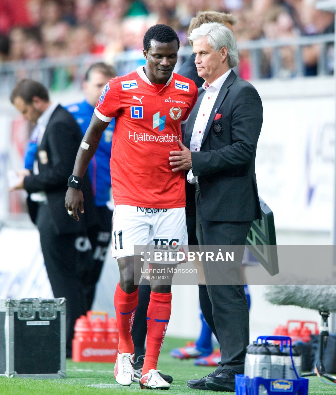 2-0, Abiola Dauda, Kalmar, som sedan blir utbytt direkt,