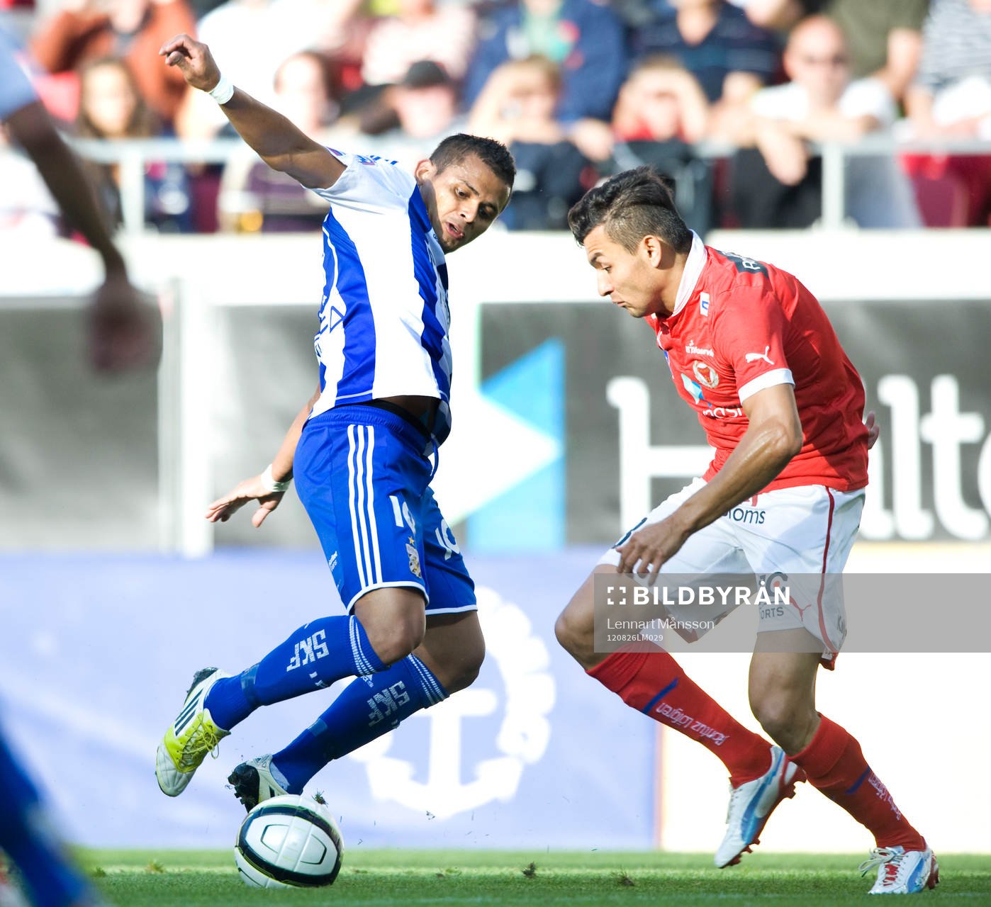 Daniel Sobralense, IFK Göteborg, och Emin Nouri, Kalmar