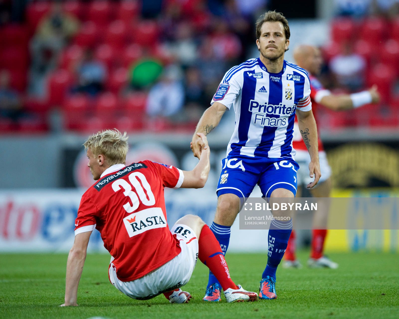 Tobias Hysén, IFK Göteborg och Ludvig Öhman, Kalmar.