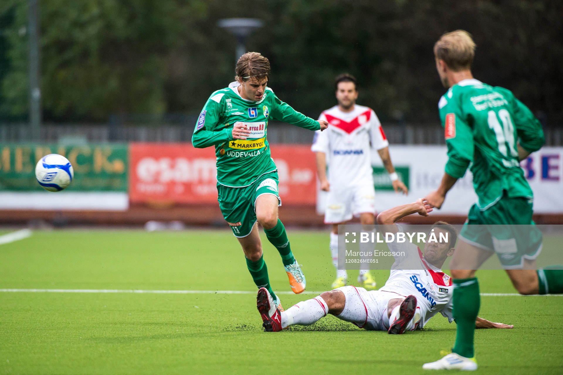 Robin Iglicar, Ljungskile och Daniel Fernando De Souza,