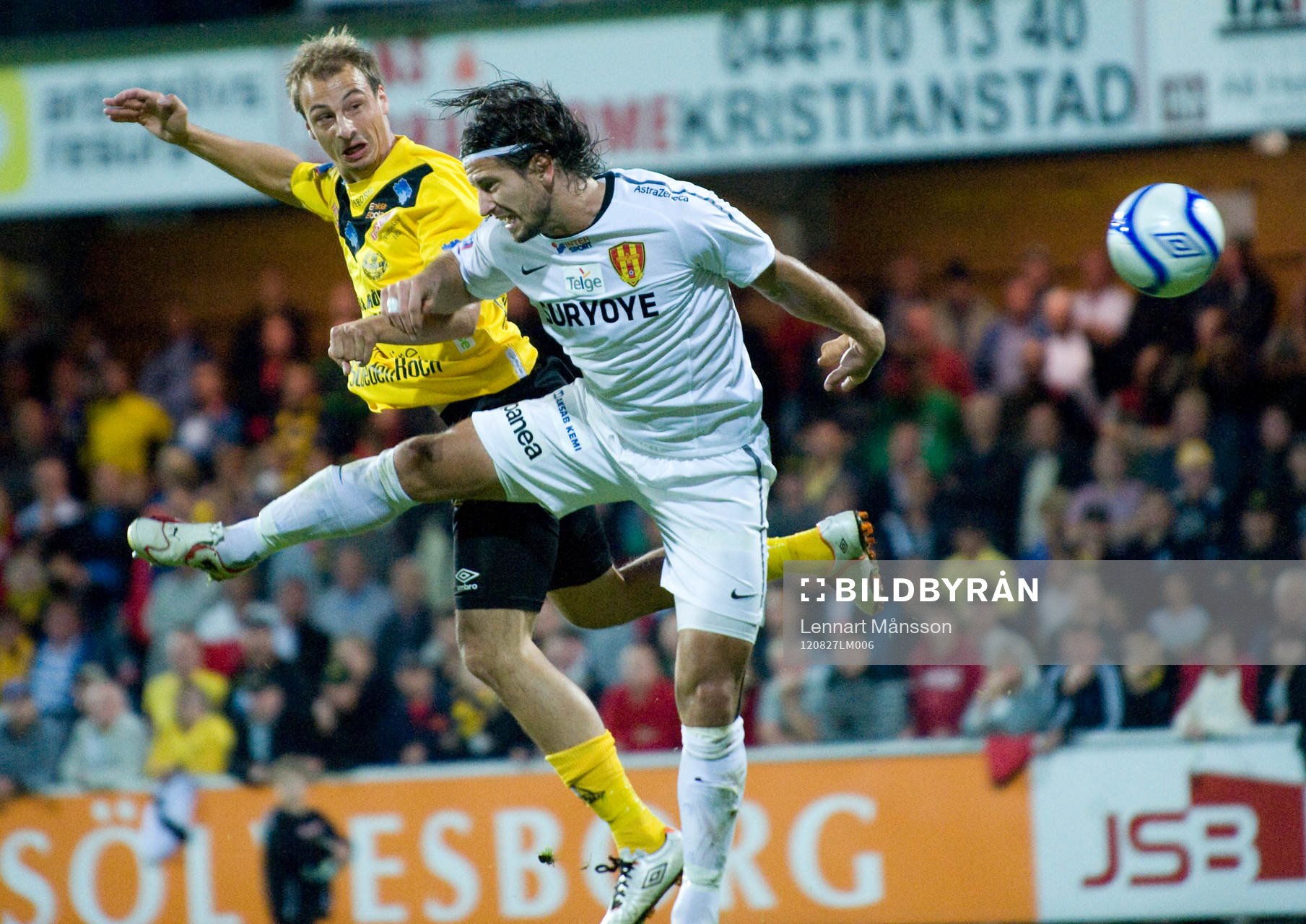 Pär Ericsson, Mjällby och Haris Skenderovic, Syrianska